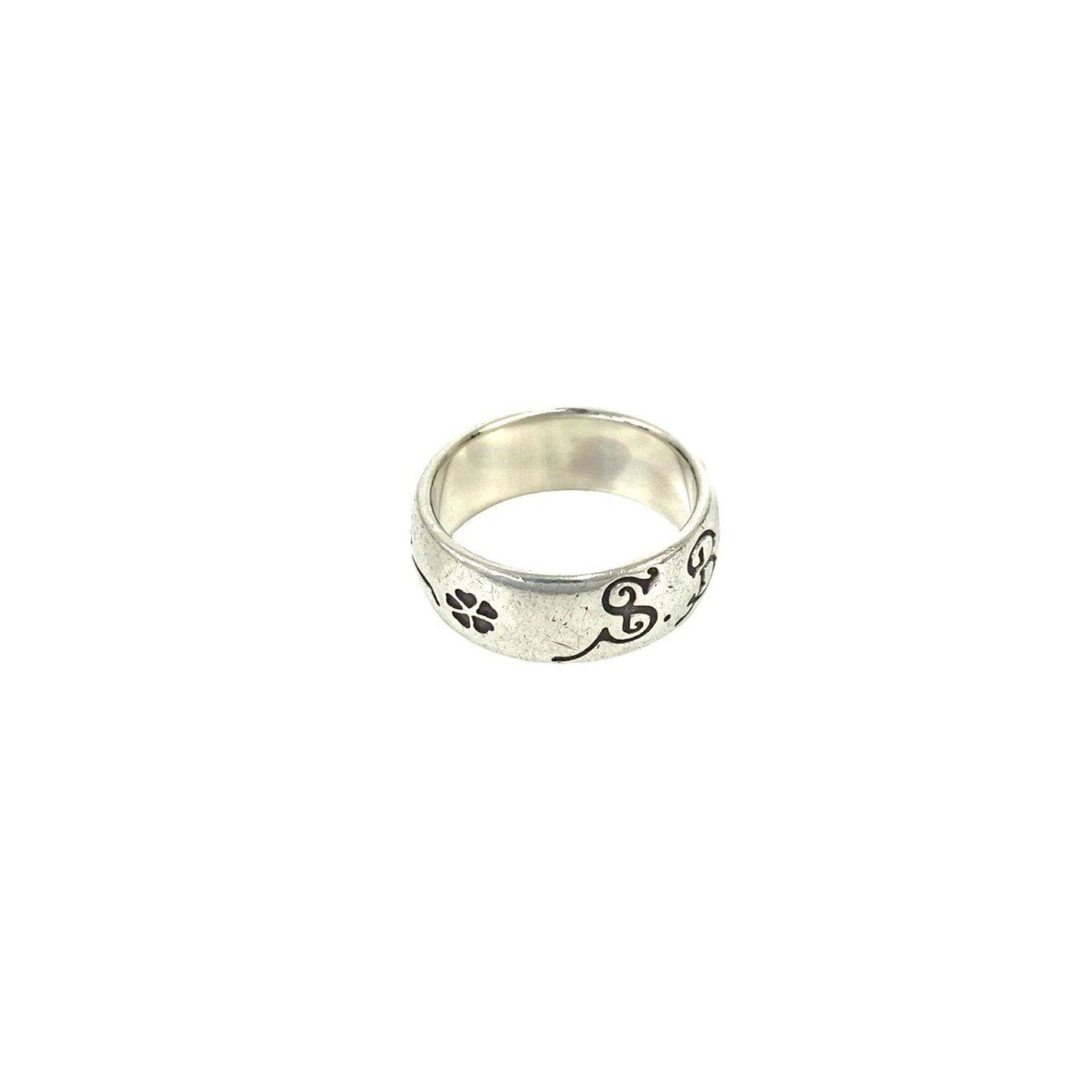 Bvlgari Silver Silver 925 Band Ring (Pre-Owned)