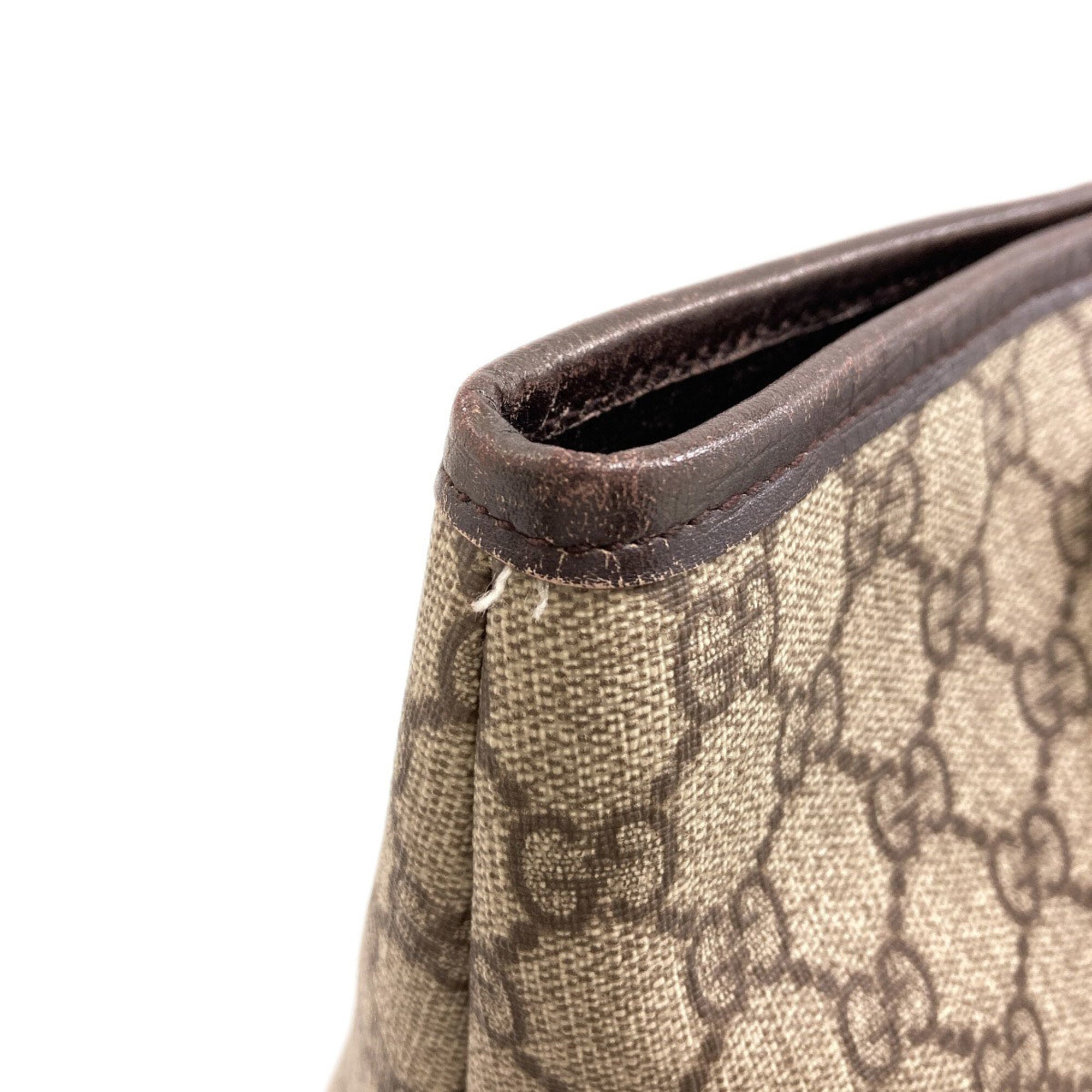 Gucci Brown Pvc Tote Bag (Pre-Owned)