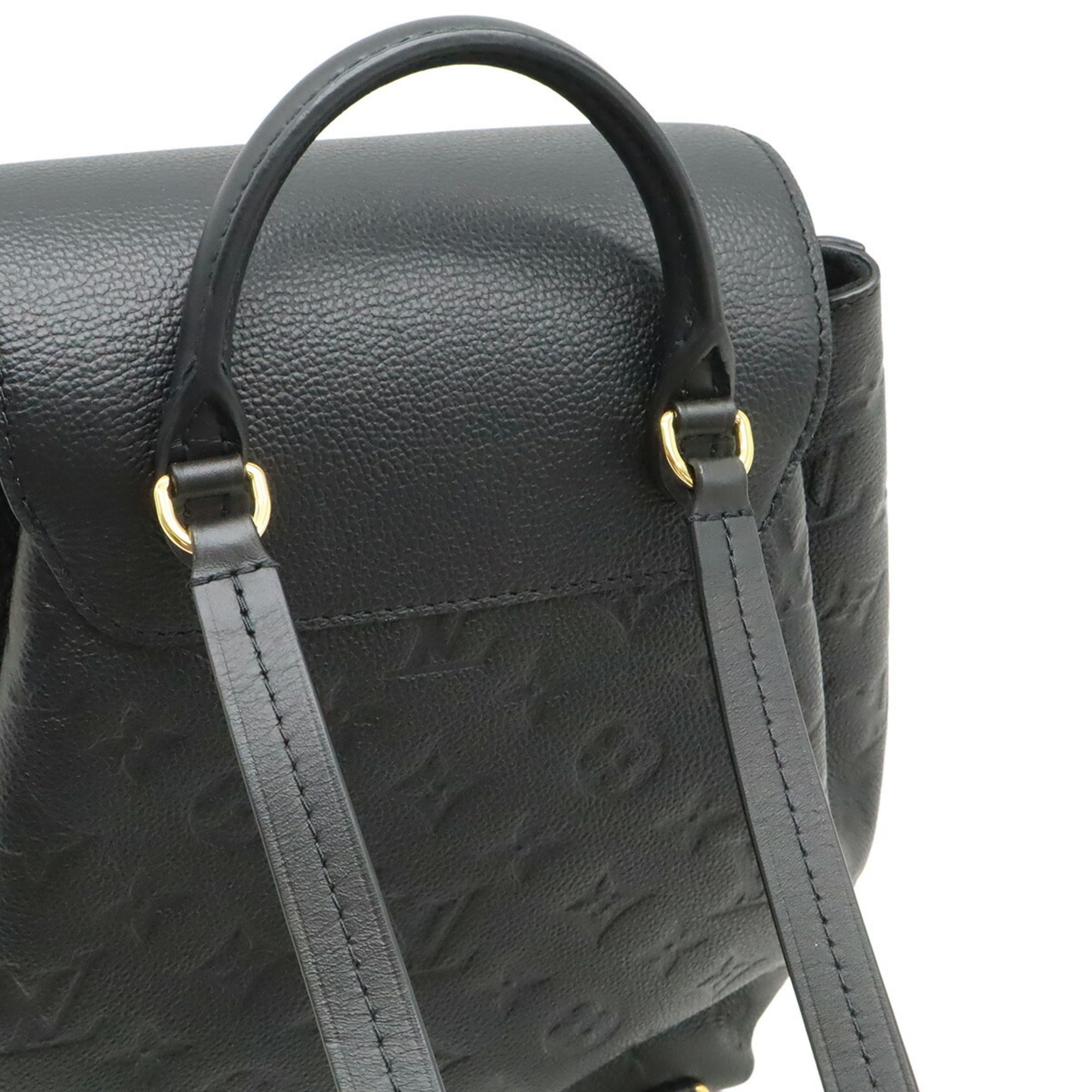 Louis Vuitton Noir Monogram Empreinte Leather Backpack (Pre-Owned)