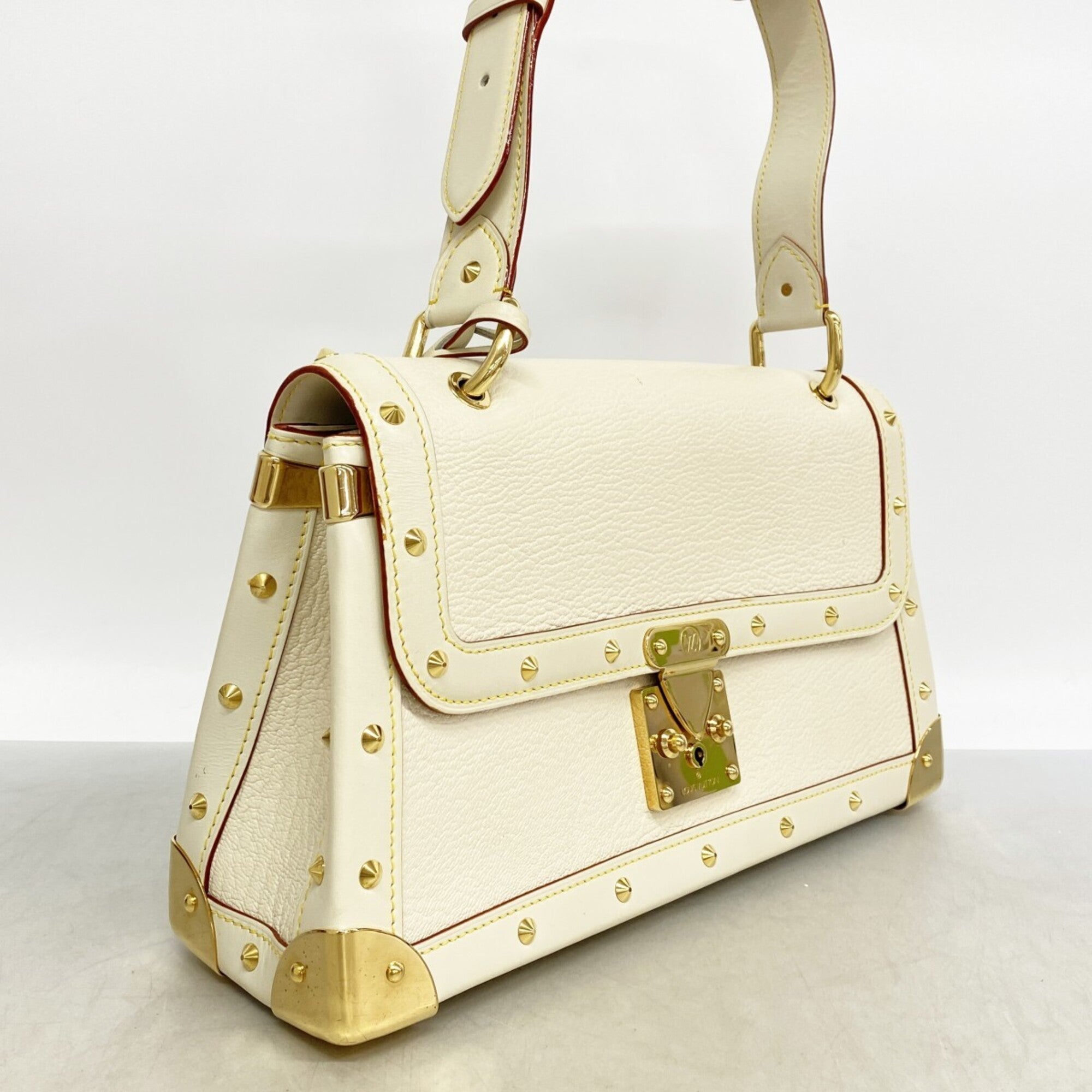 Louis Vuitton Blanc Shoulder Bag (Pre-Owned)