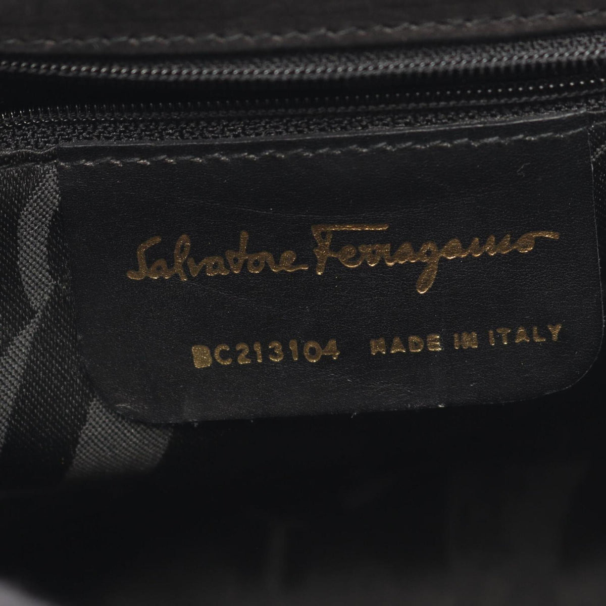 Salvatore Ferragamo Black Suede Handbag (Pre-Owned)
