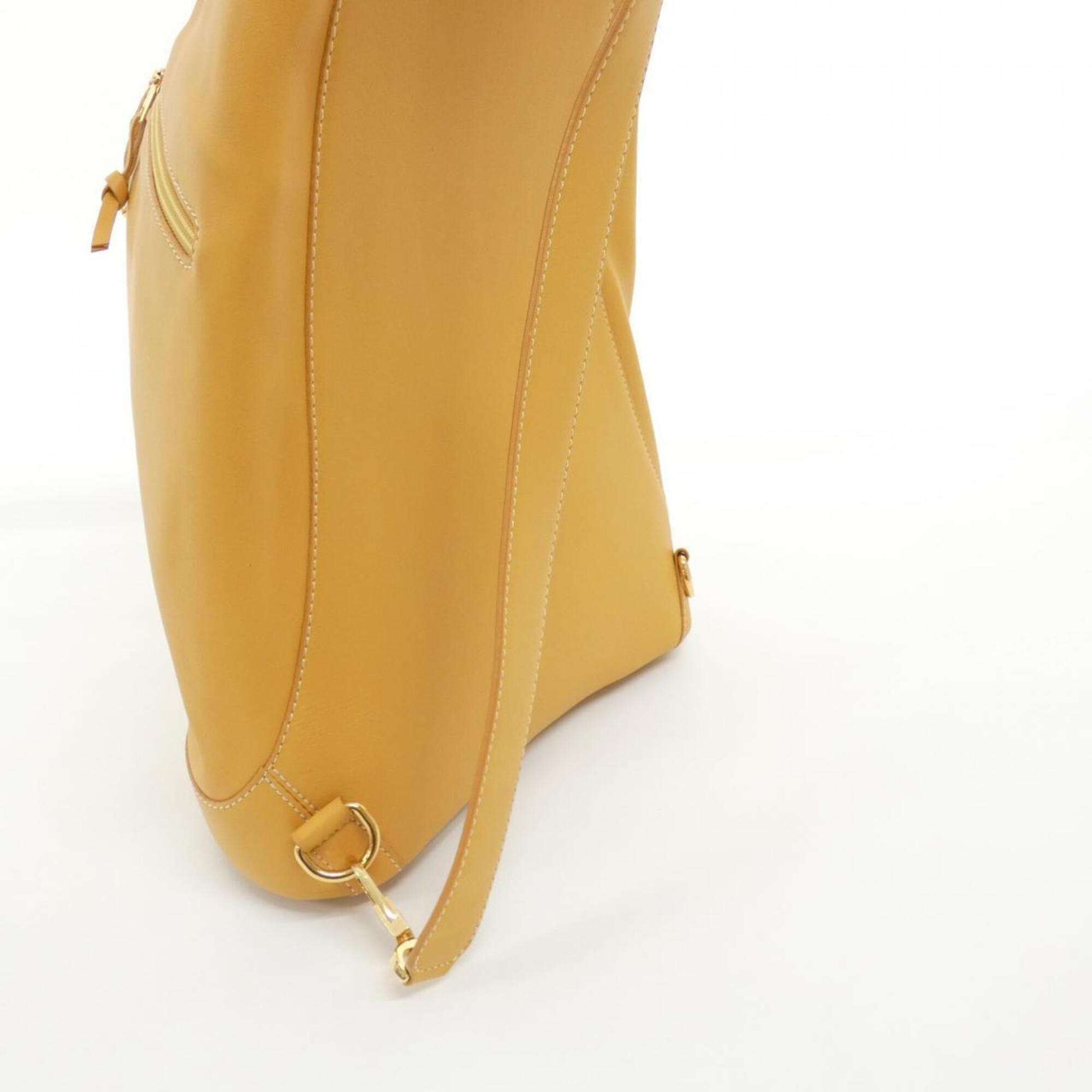 Loewe Yellow Leather Shoulder Bag (Pre-Owned)