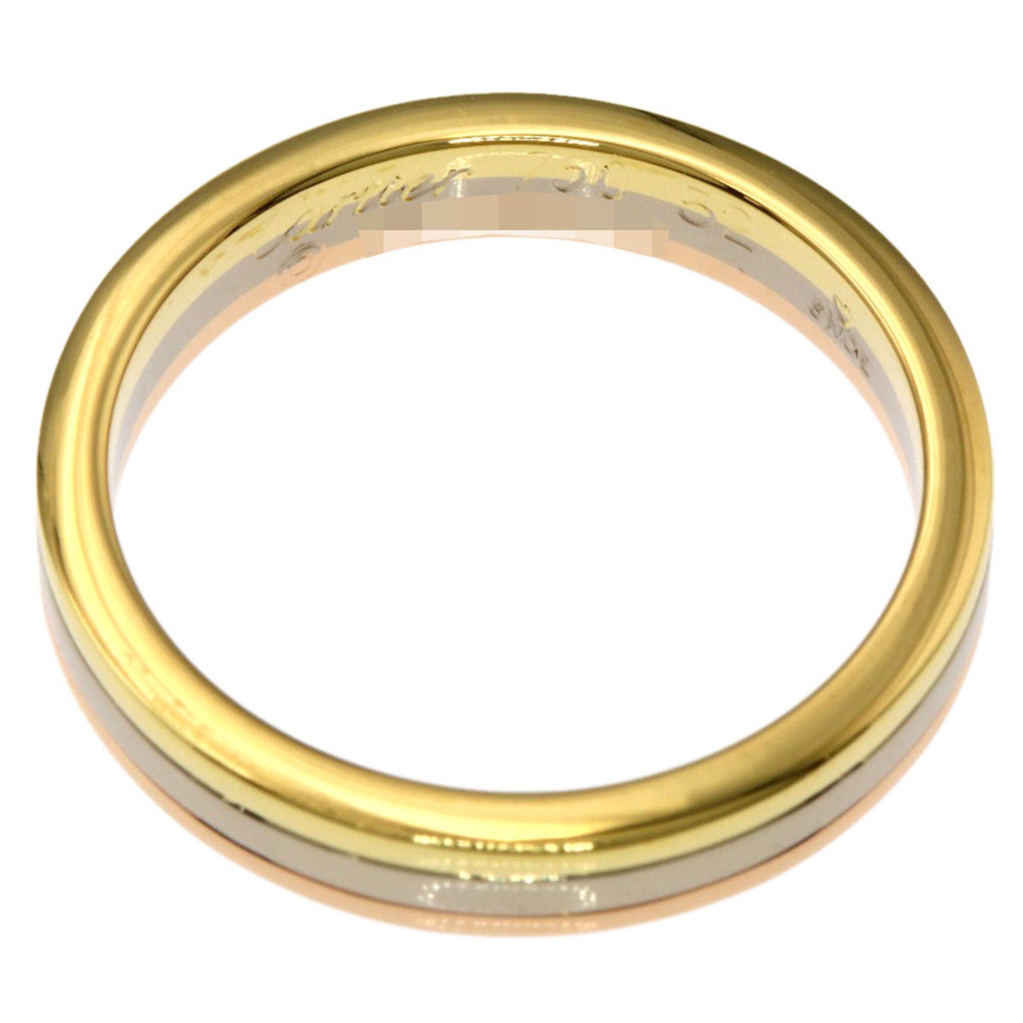Cartier Yellow Gold (18K) Pink Gold (18K) White Gold (18K) Band Ring (Pre-Owned)