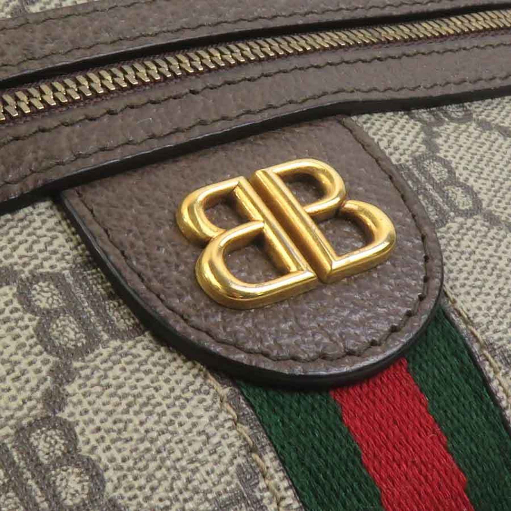 Balenciaga Brown Pvc Leather Shoulder Bag (Pre-Owned)