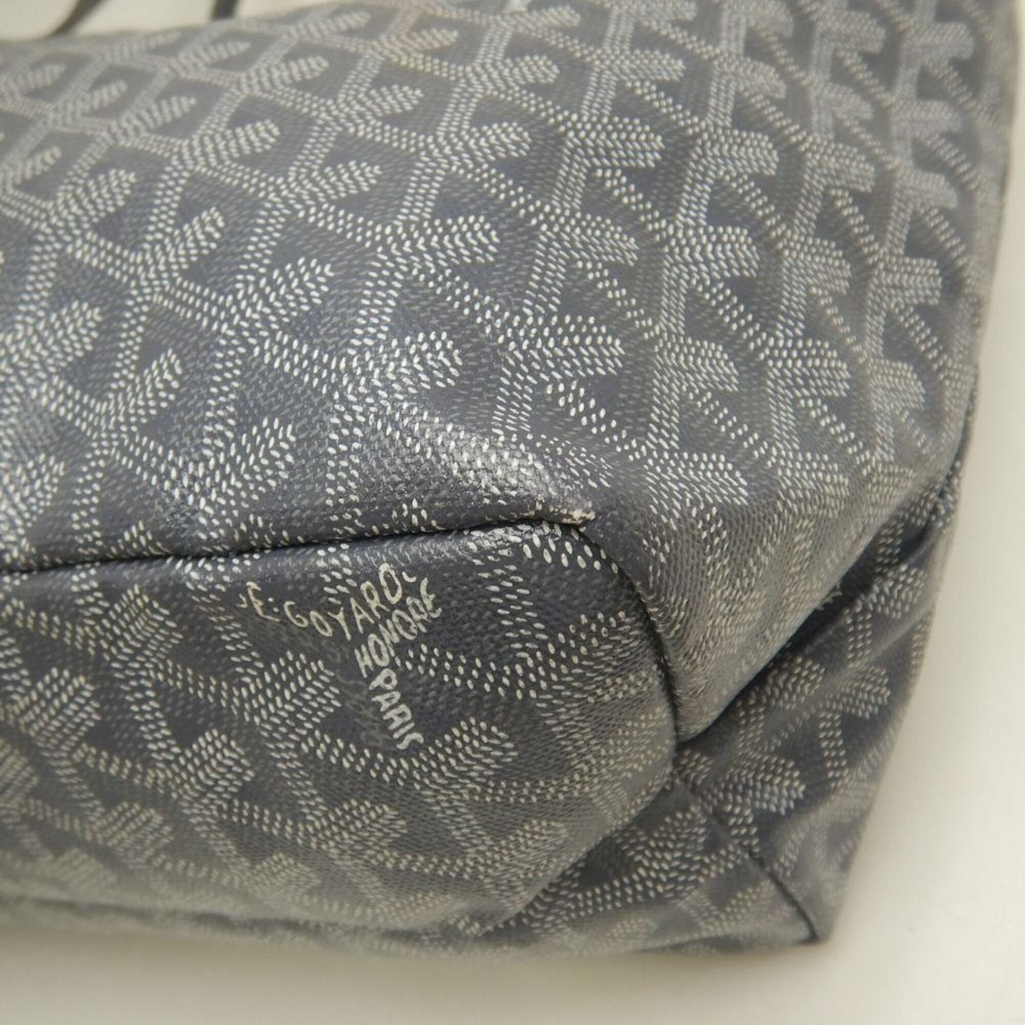 Goyard Gray Coated Canvas Tote Bag (Pre-Owned)