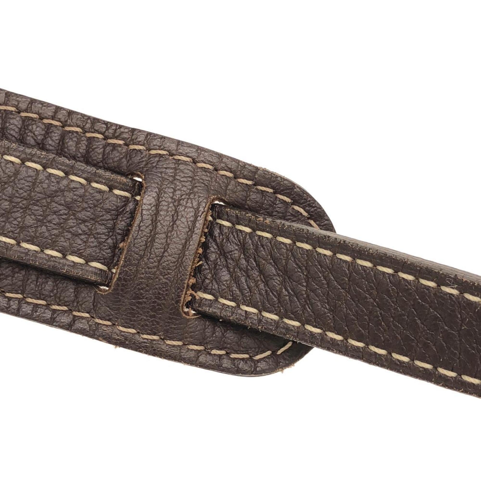 Louis Vuitton Brown Canvas Shoulder Bag (Pre-Owned)