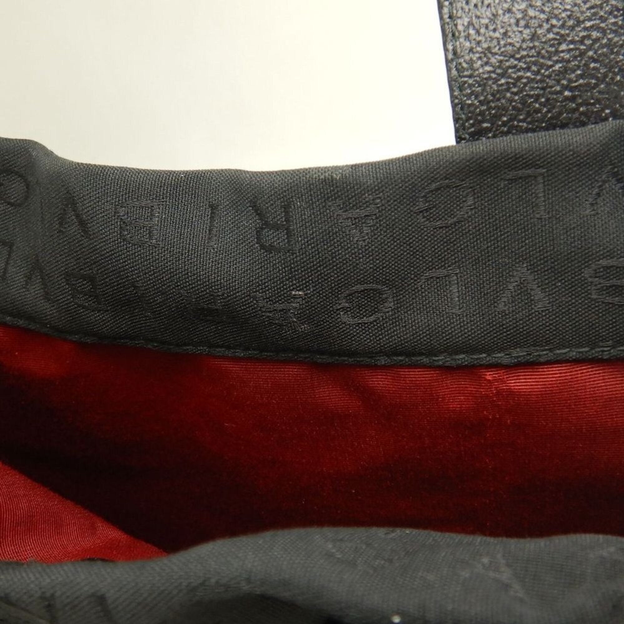 Bvlgari Logomania Black Canvas Tote Bag (Pre-Owned)