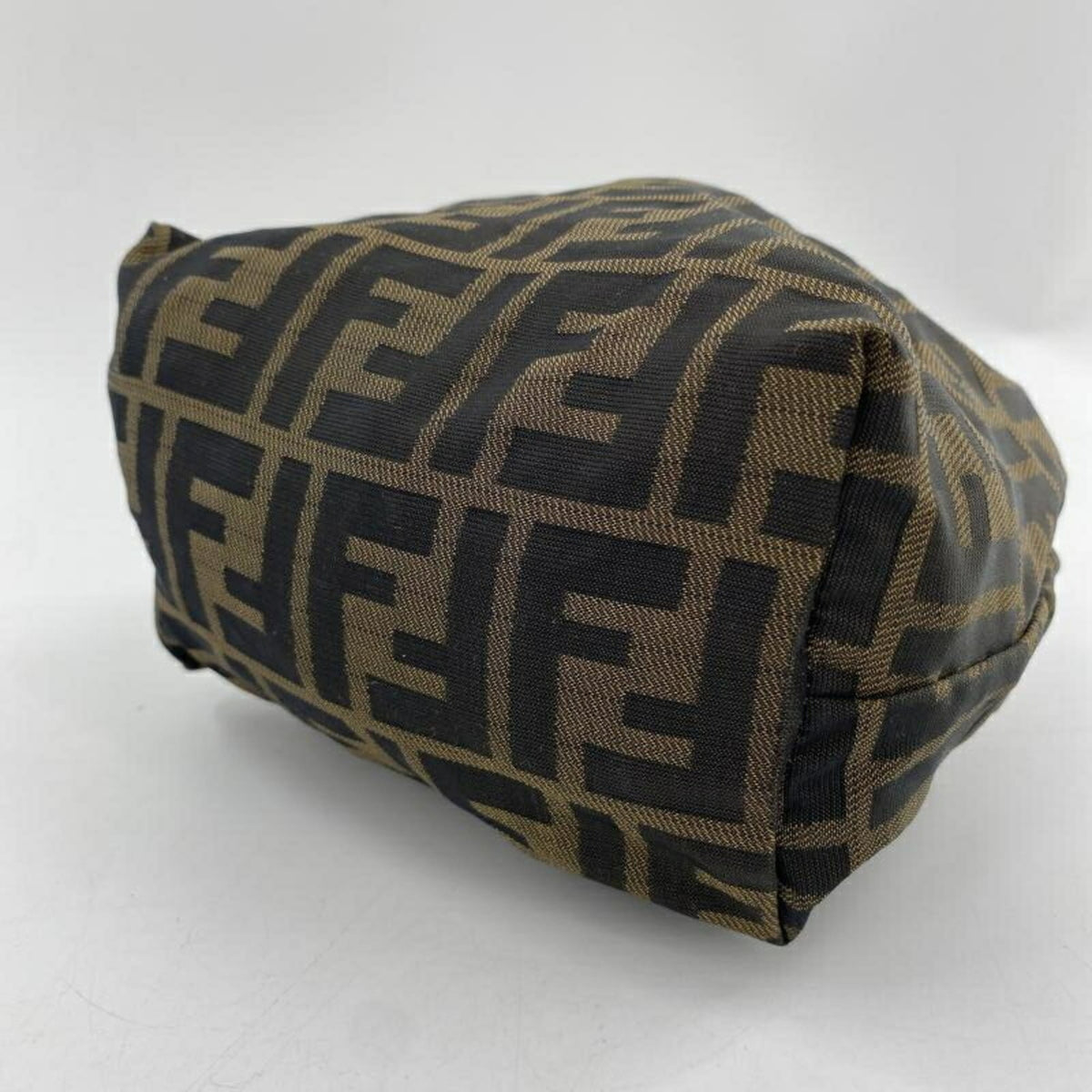 Fendi Zucca Brown Handbag Pouch (Pre-Owned)