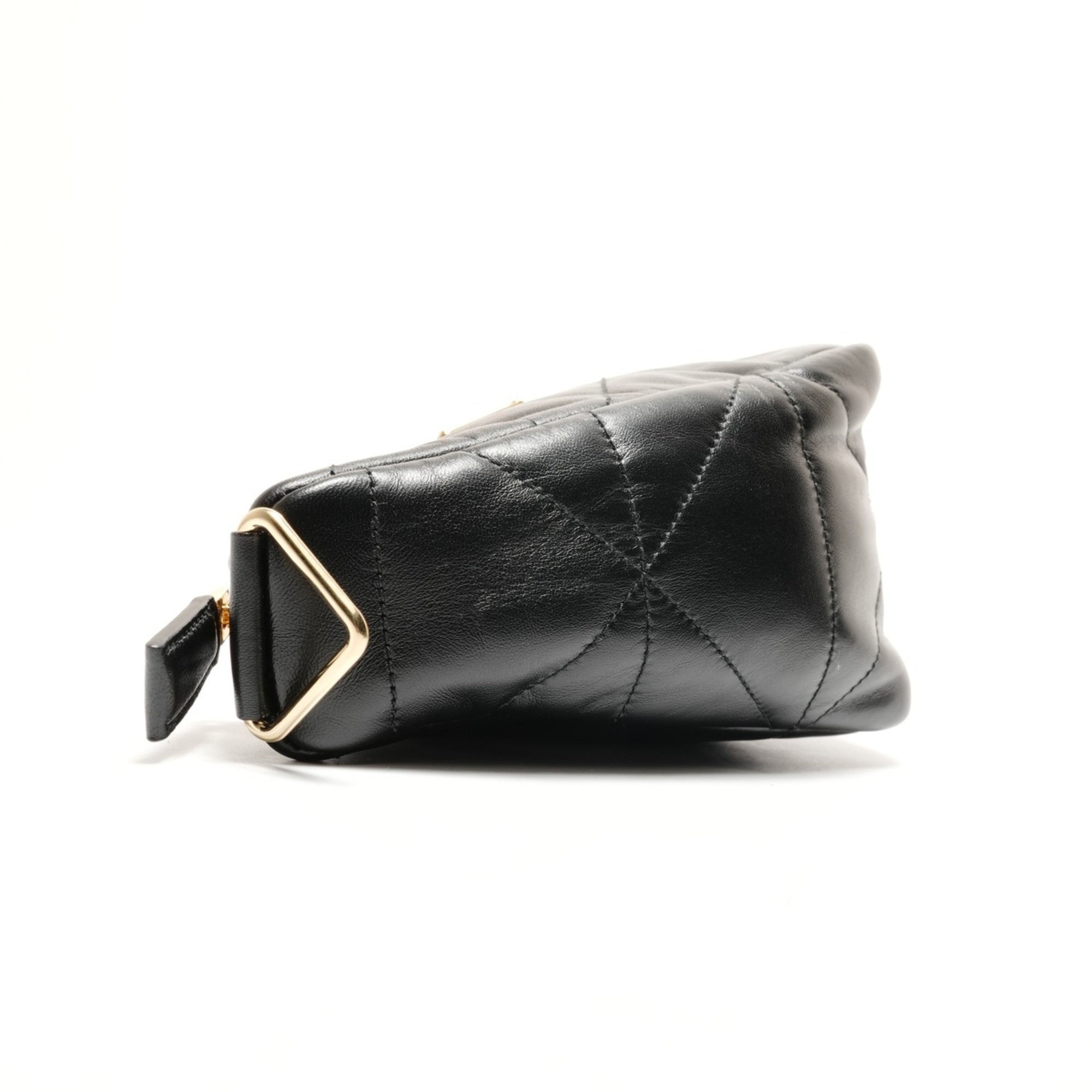 Prada Black Nappa Leather Shoulder Bag (Pre-Owned)