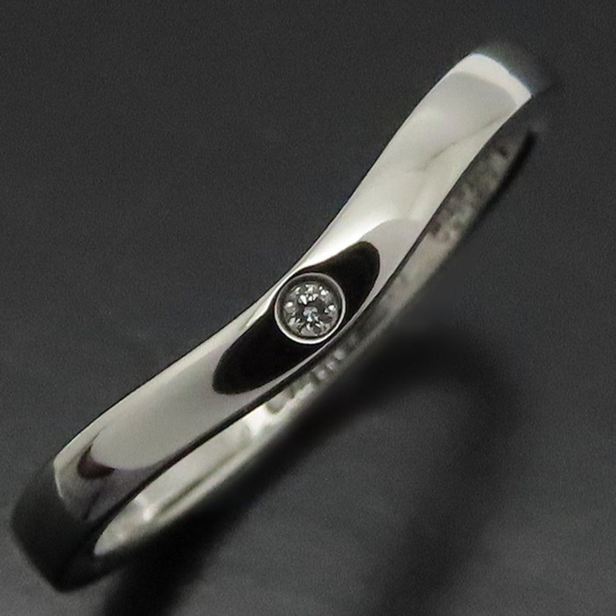 Cartier Platinum 950 Band Ring (Pre-Owned)