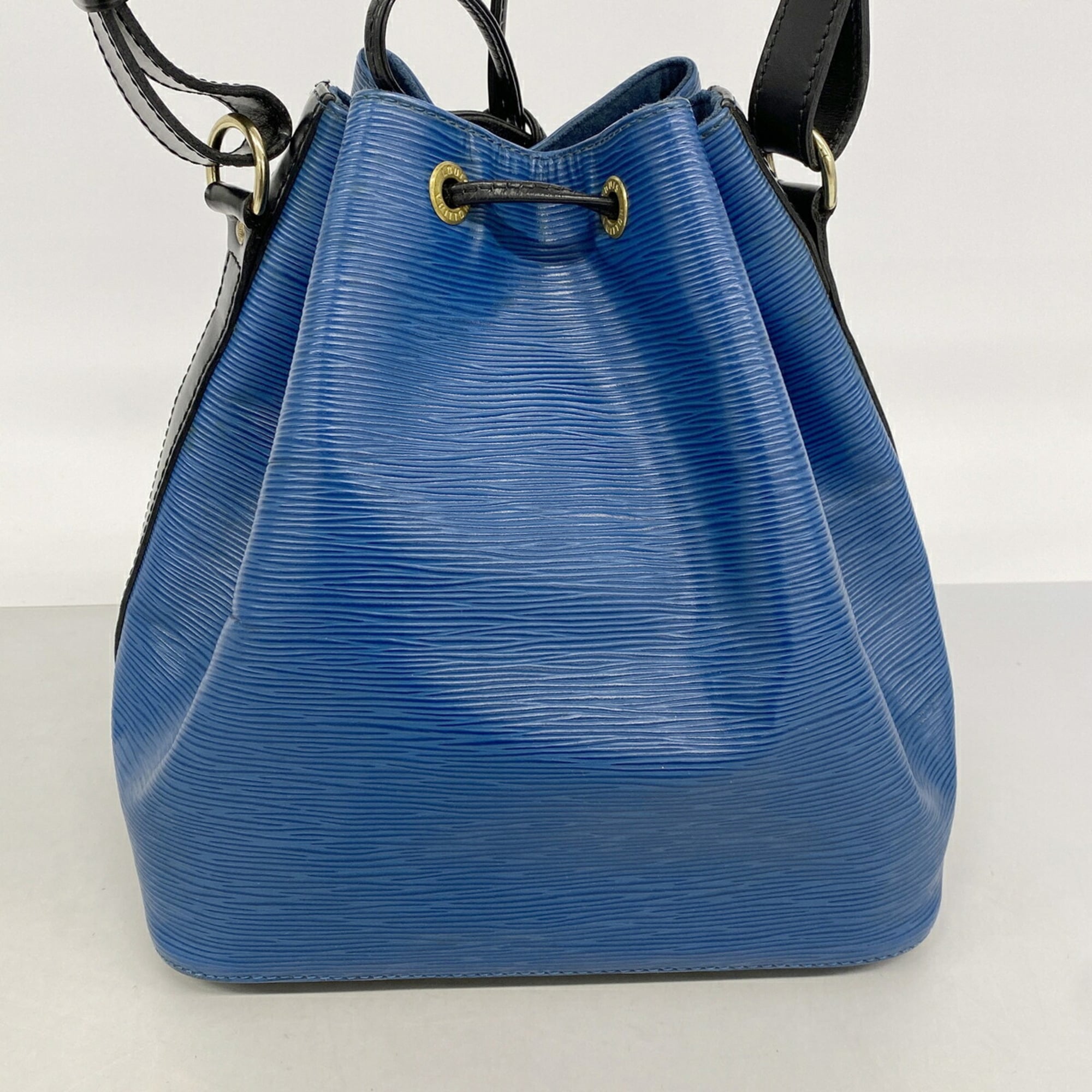 Louis Vuitton Noir Toledo Blue Shoulder Bag (Pre-Owned)