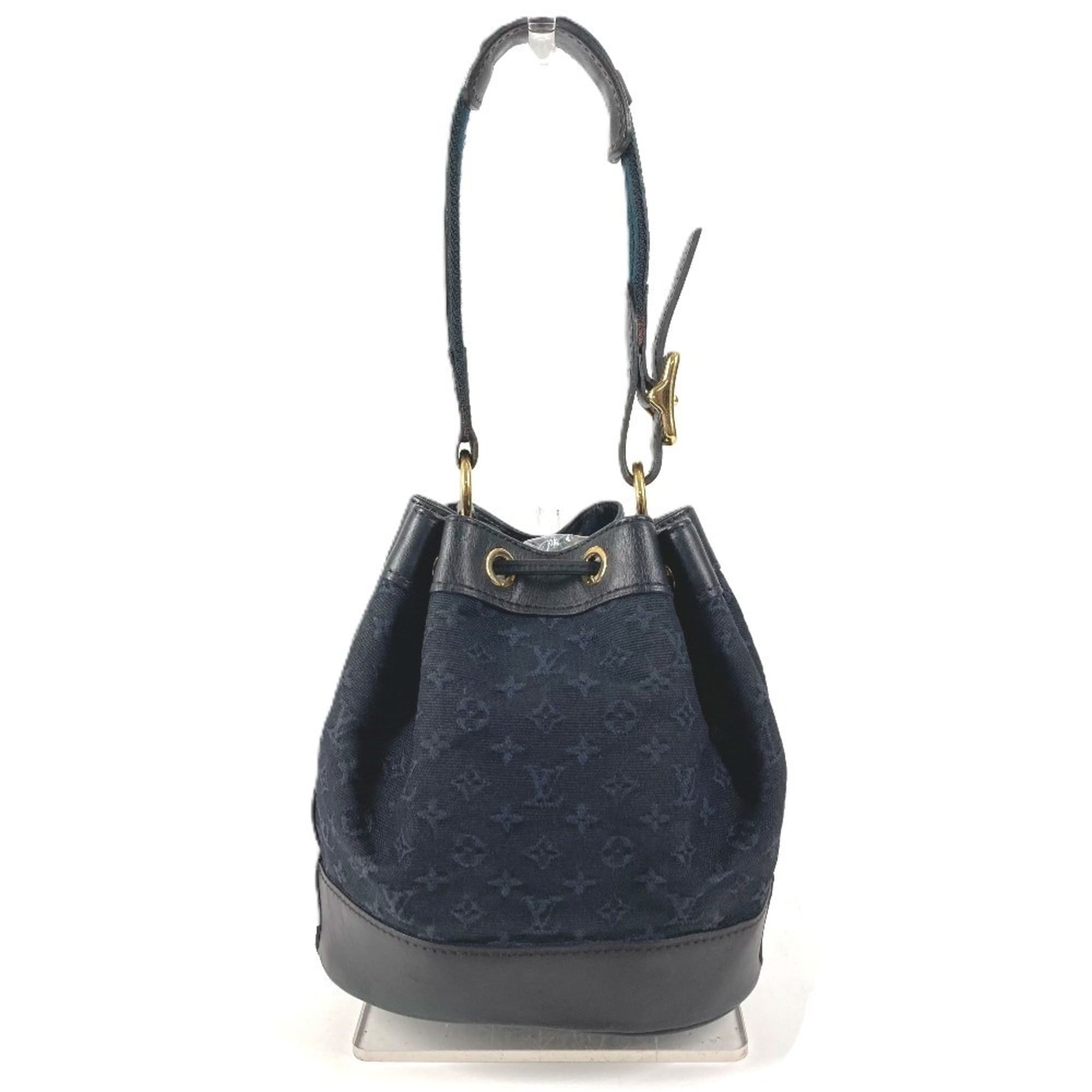 Louis Vuitton Navy Monogram Mini Handbag Shoulder Bag (Pre-Owned)