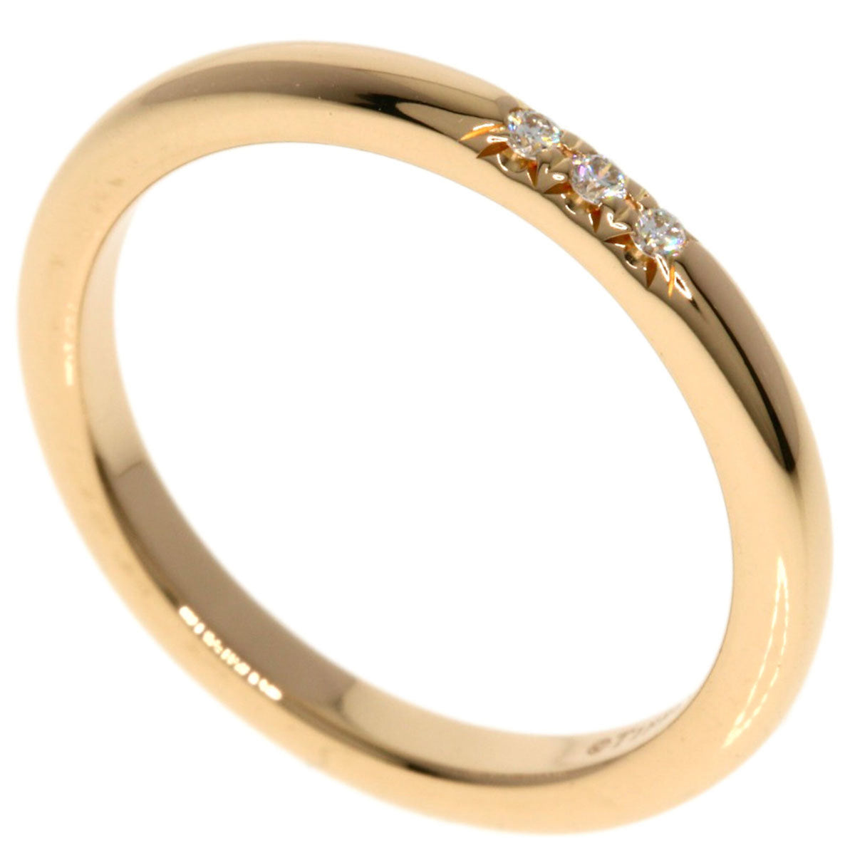 Tiffany Pink Gold (18K) Band Ring (Pre-Owned)
