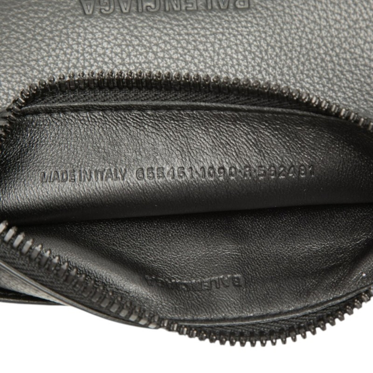 Balenciaga Black Leather Shoulder Bag Tote Bag (Pre-Owned)