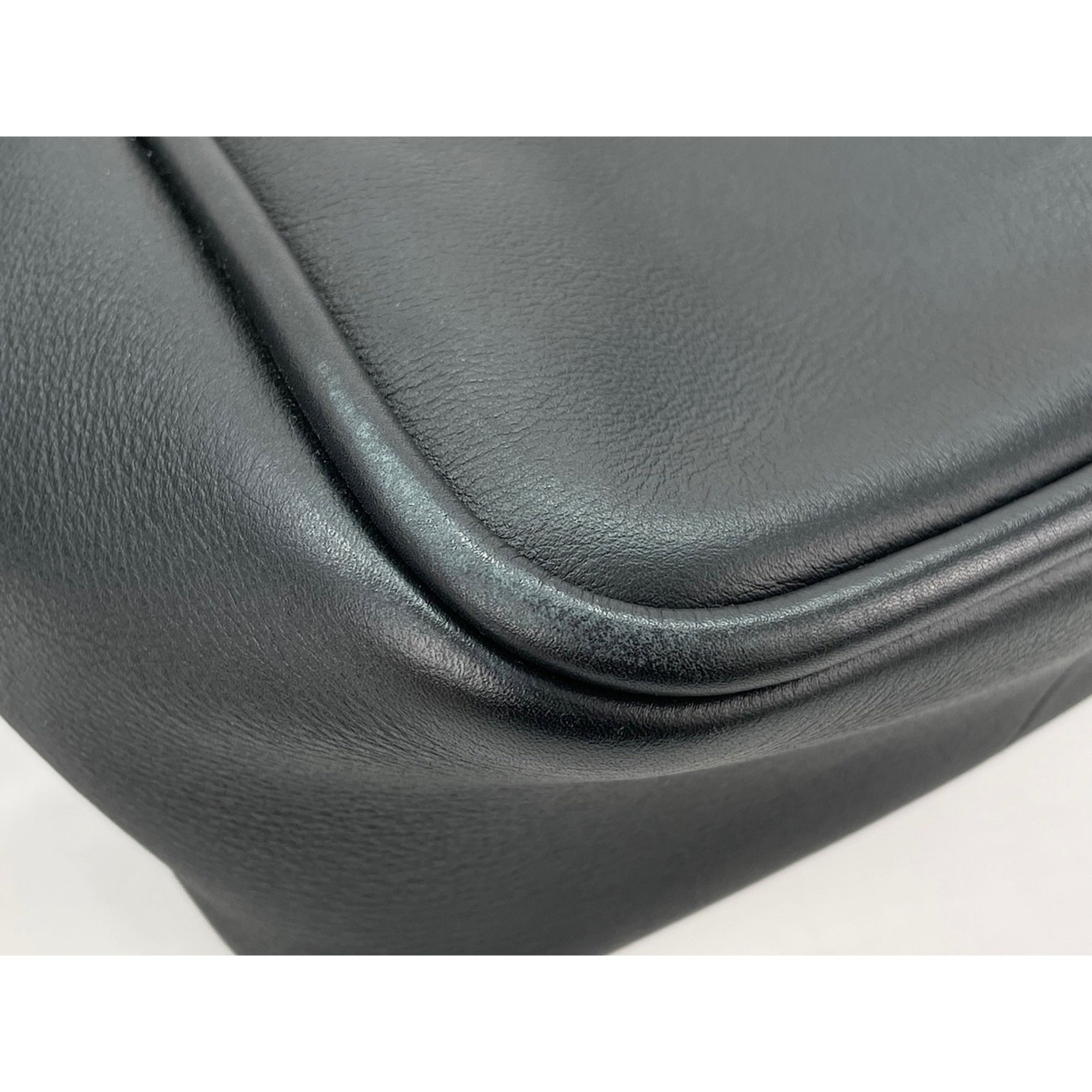 Prada Black Leather Tote Bag (Pre-Owned)