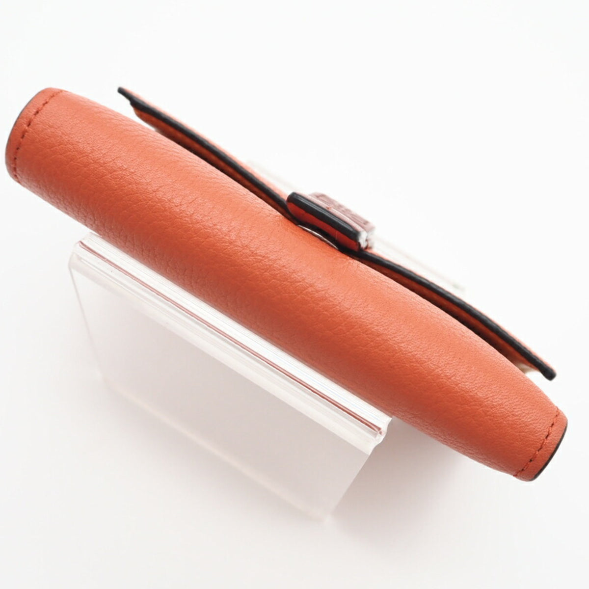 Loewe Orange Leather Wallet (Tri-Fold) (Pre-Owned)