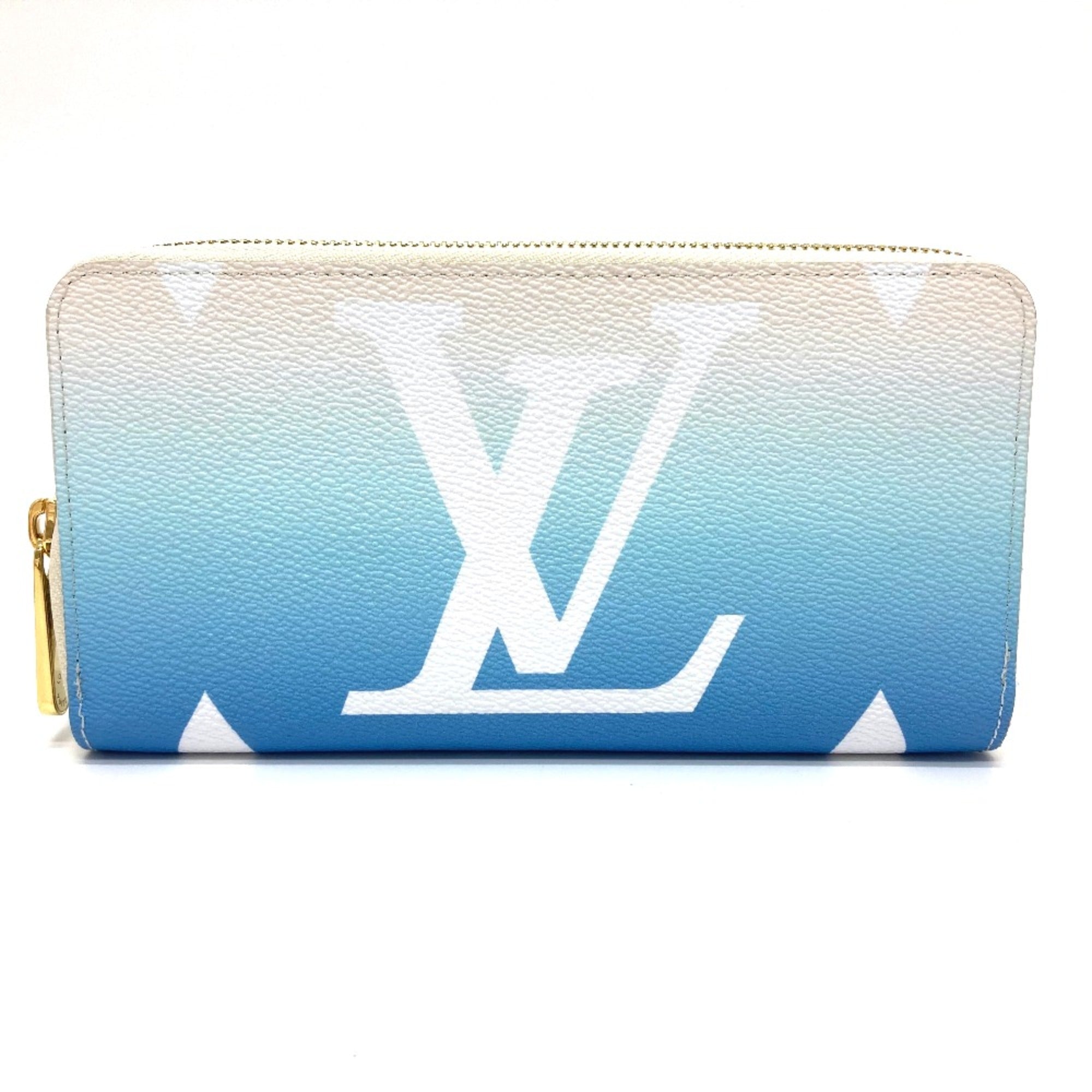 Louis Vuitton Blue Other Long Wallet (Bi-Fold) (Pre-Owned)