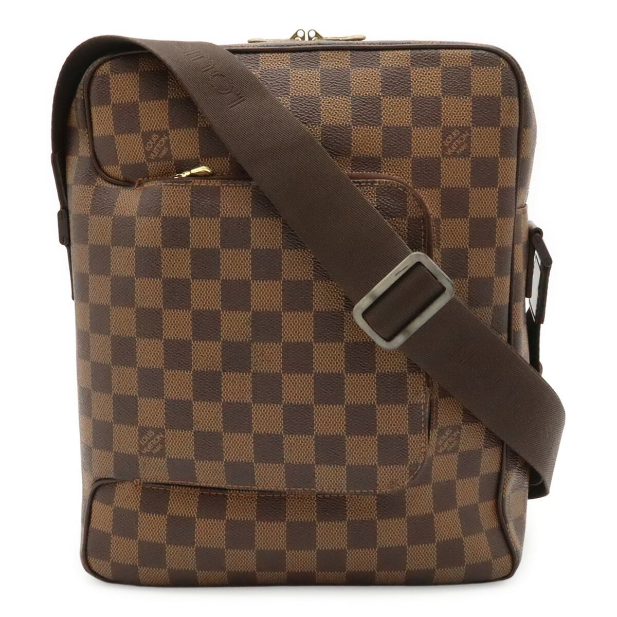 Louis Vuitton Brown Pvc Coated Canvas Shoulder Bag (Pre-Owned)