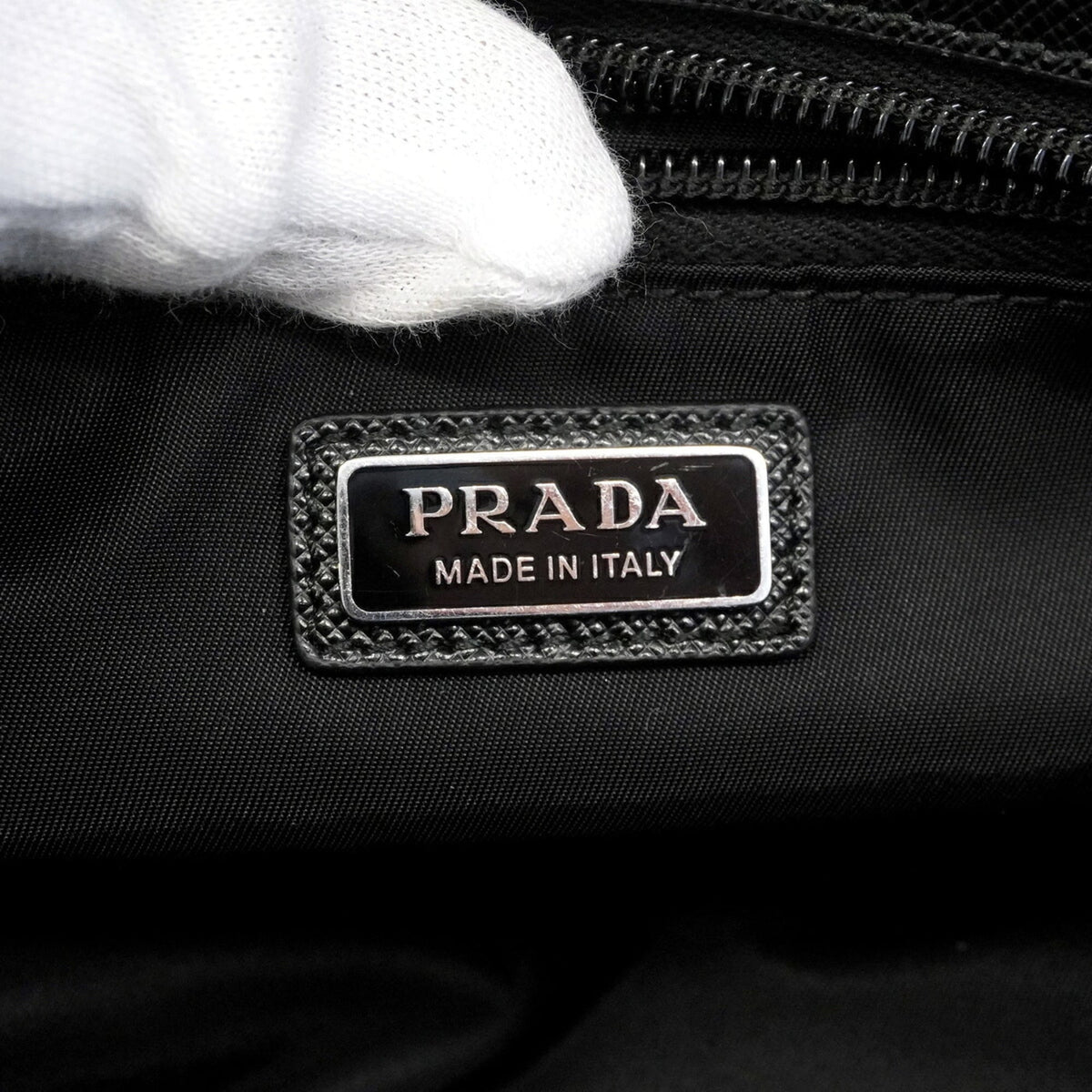 Prada Black Nylon Pouch (Pre-Owned)