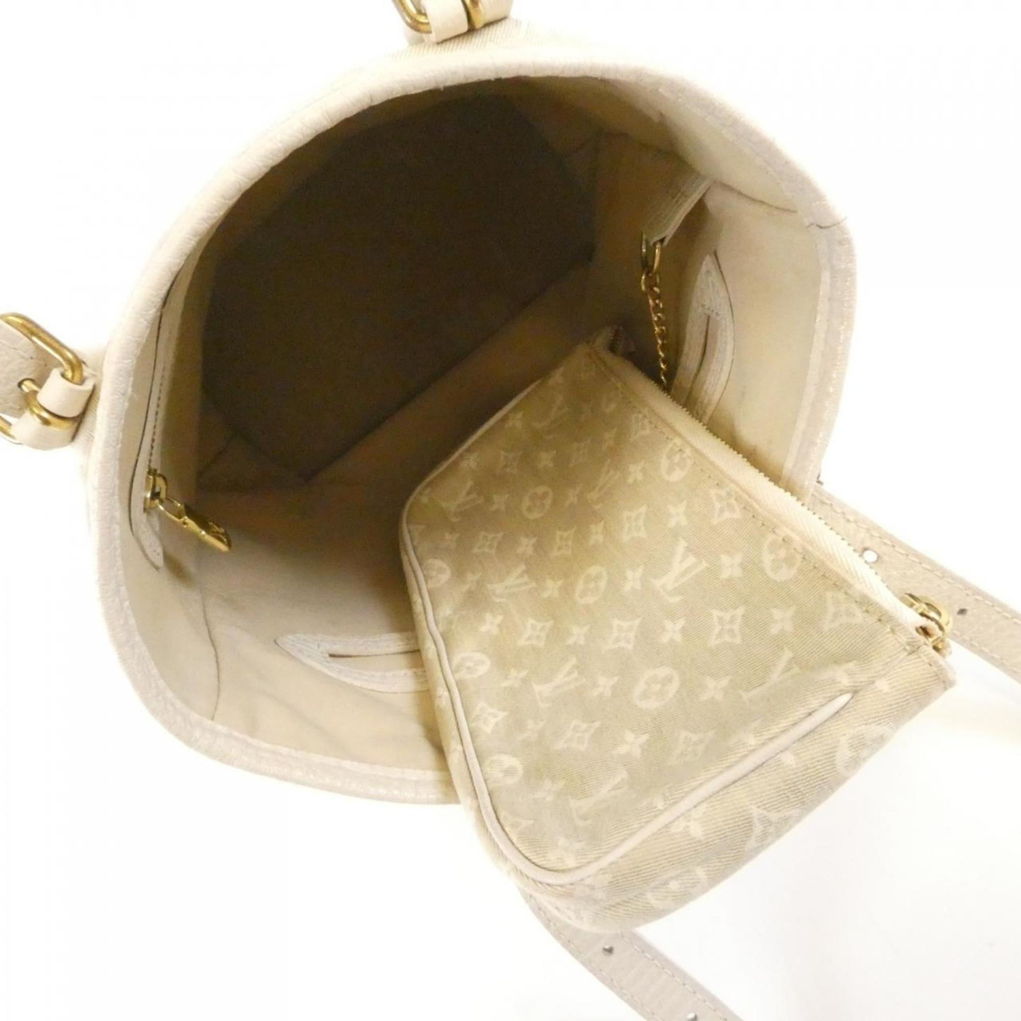Louis Vuitton Beige Dune Canvas Handbag (Pre-Owned)