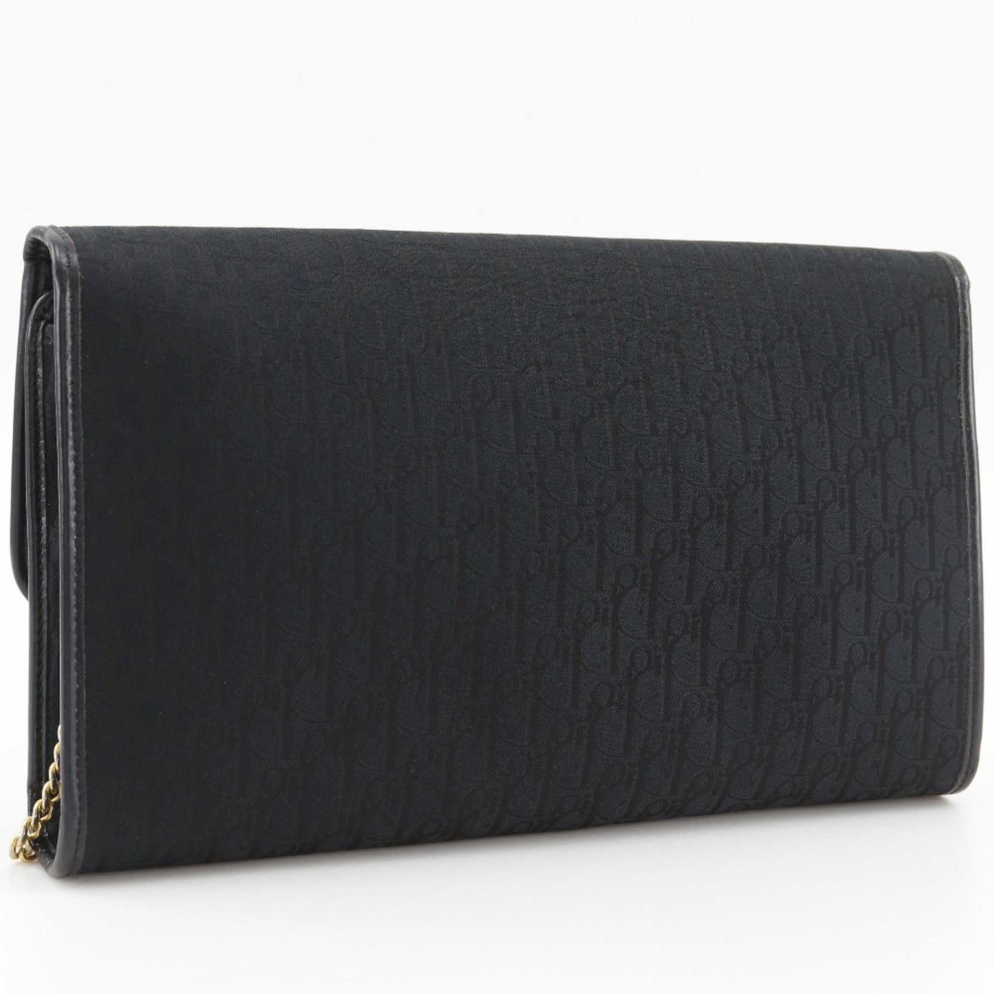 Christian Dior Black Canvas Shoulder Bag (Pre-Owned)