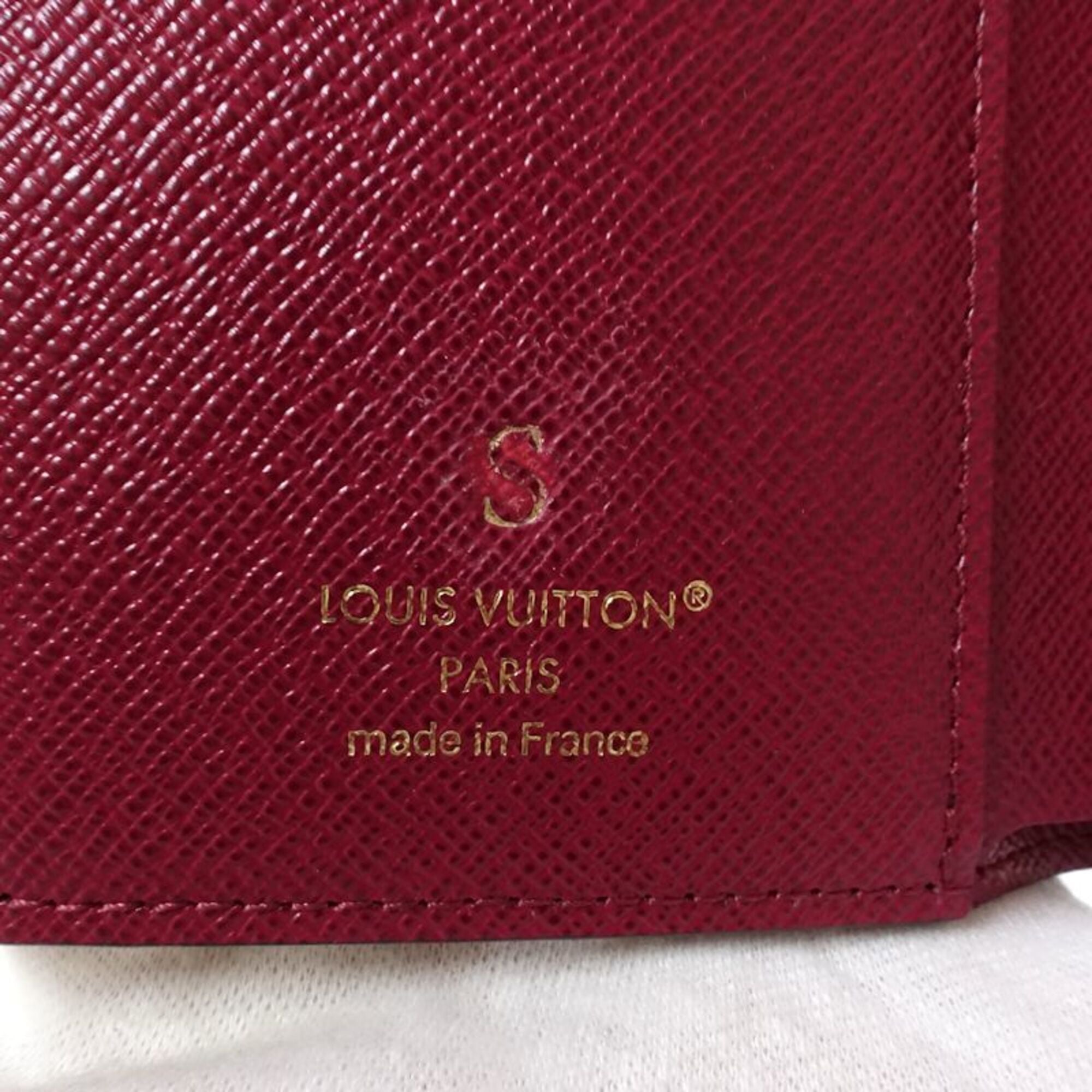 Louis Vuitton Brown Canvas Wallet (Tri-Fold) (Pre-Owned)