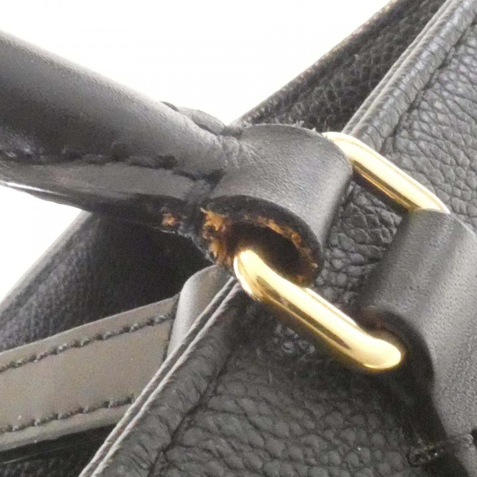 Louis Vuitton Monogram Empreinte Black Leather Handbag (Pre-Owned)