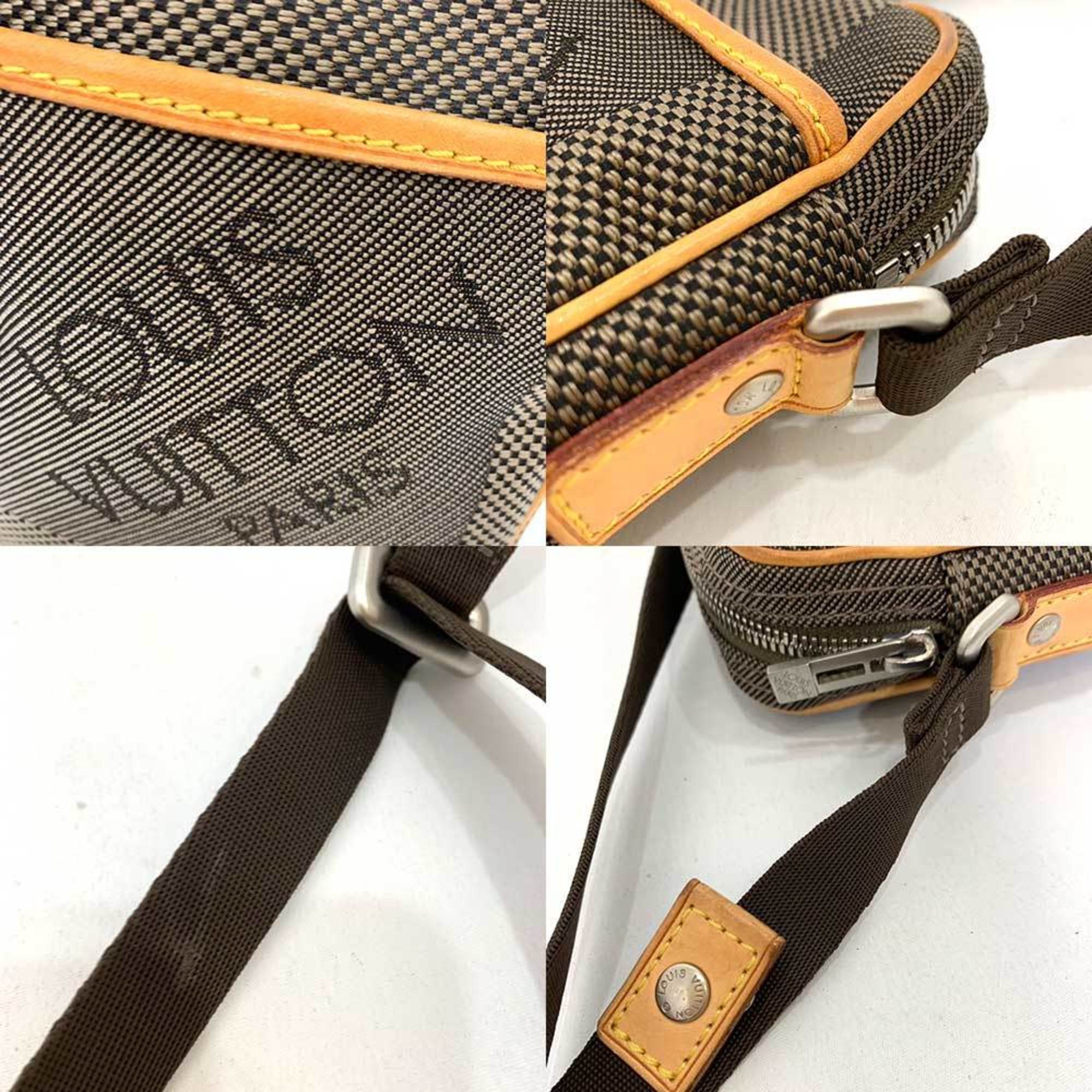 Louis Vuitton Damier Geant Brown Earth Damier Geant Shoulder Bag (Pre-Owned)