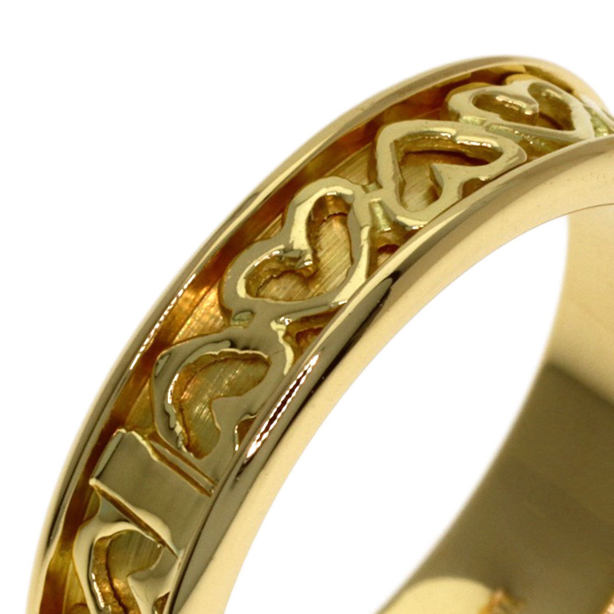 Tiffany Heart Yellow Gold (18K) Band Ring (Pre-Owned)