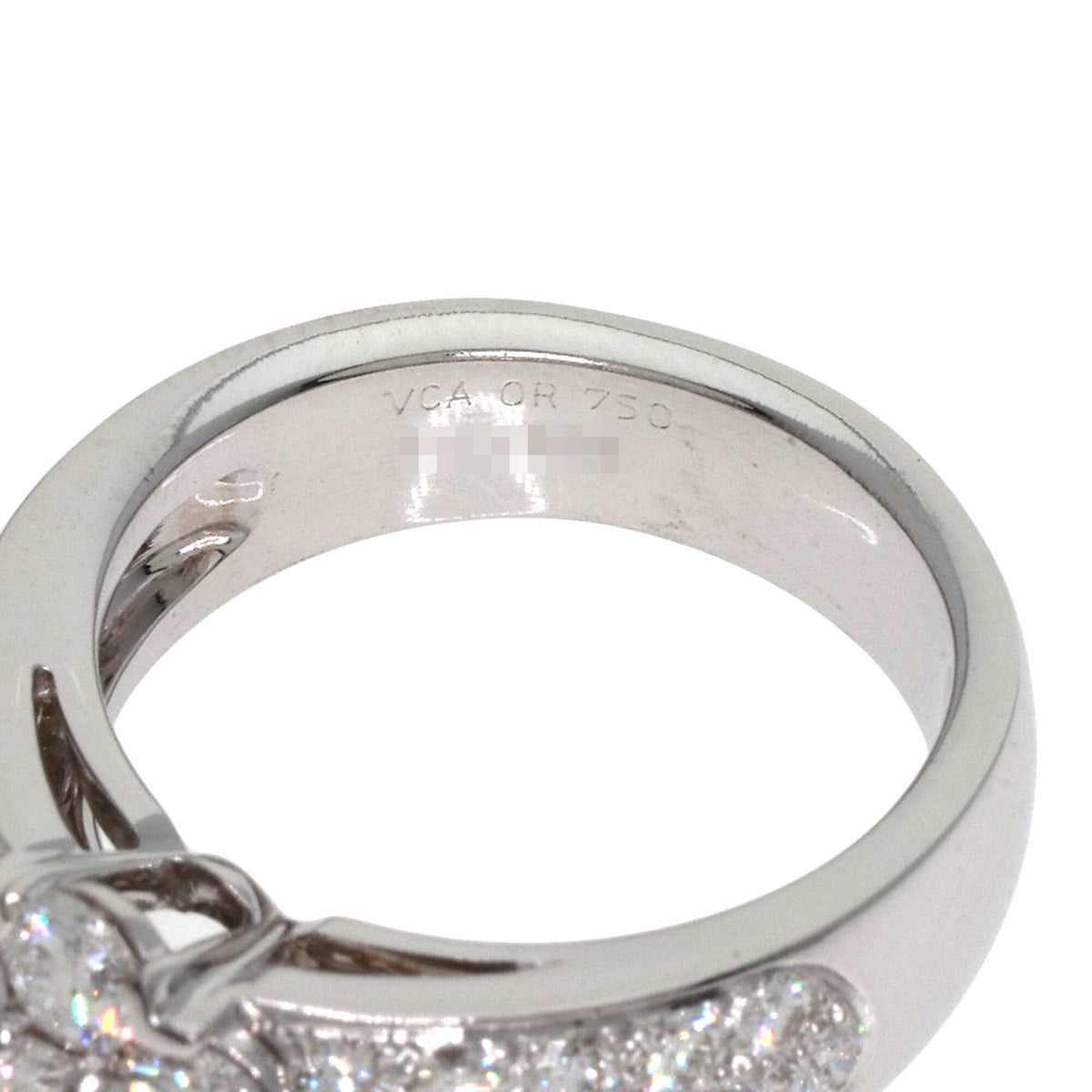Van Cleef & Arpels White Gold (18K) Band Ring (Pre-Owned)