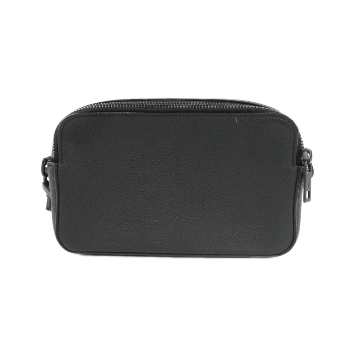 Louis Vuitton Black Leather Shoulder Bag (Pre-Owned)