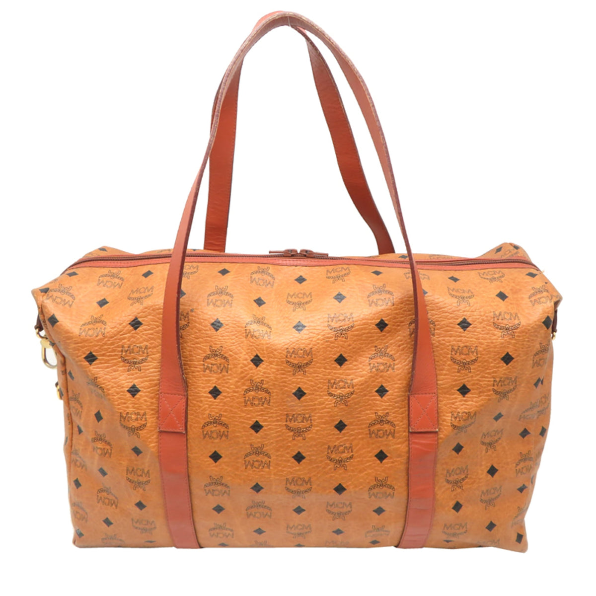 Mcm Brown Pvc Leather (Pre-Owned)