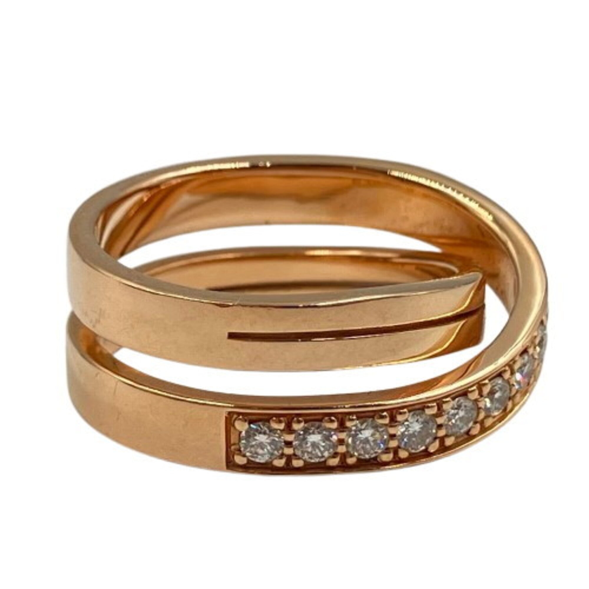 Cartier Pink Gold Pink Gold (18K) Band Ring (Pre-Owned)