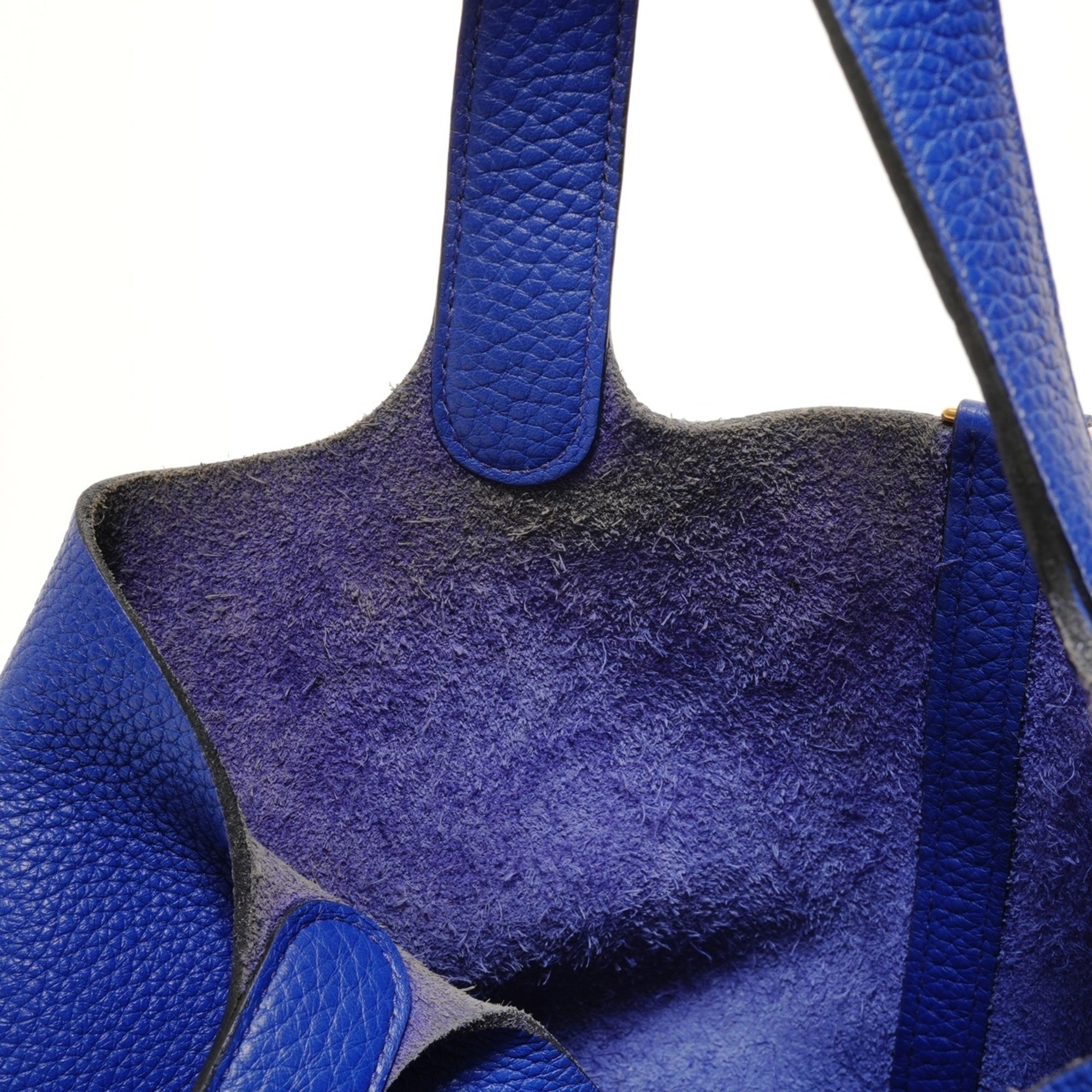 Hermes Picotin Blue Handbag (Pre-Owned)