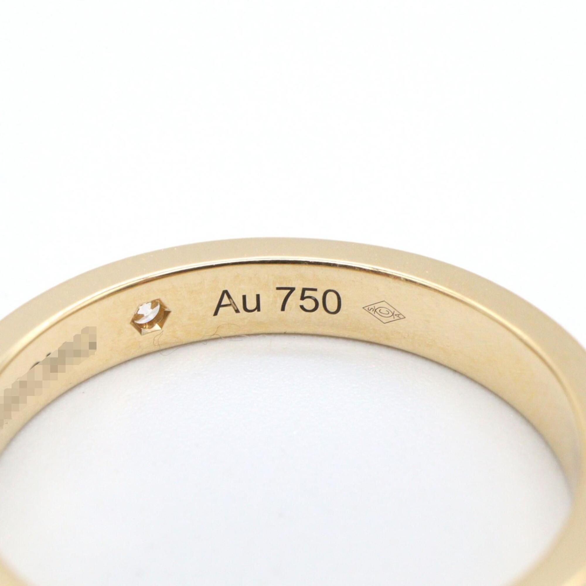 Cartier Gold Clear Yellow Gold (18K) Band Ring (Pre-Owned)