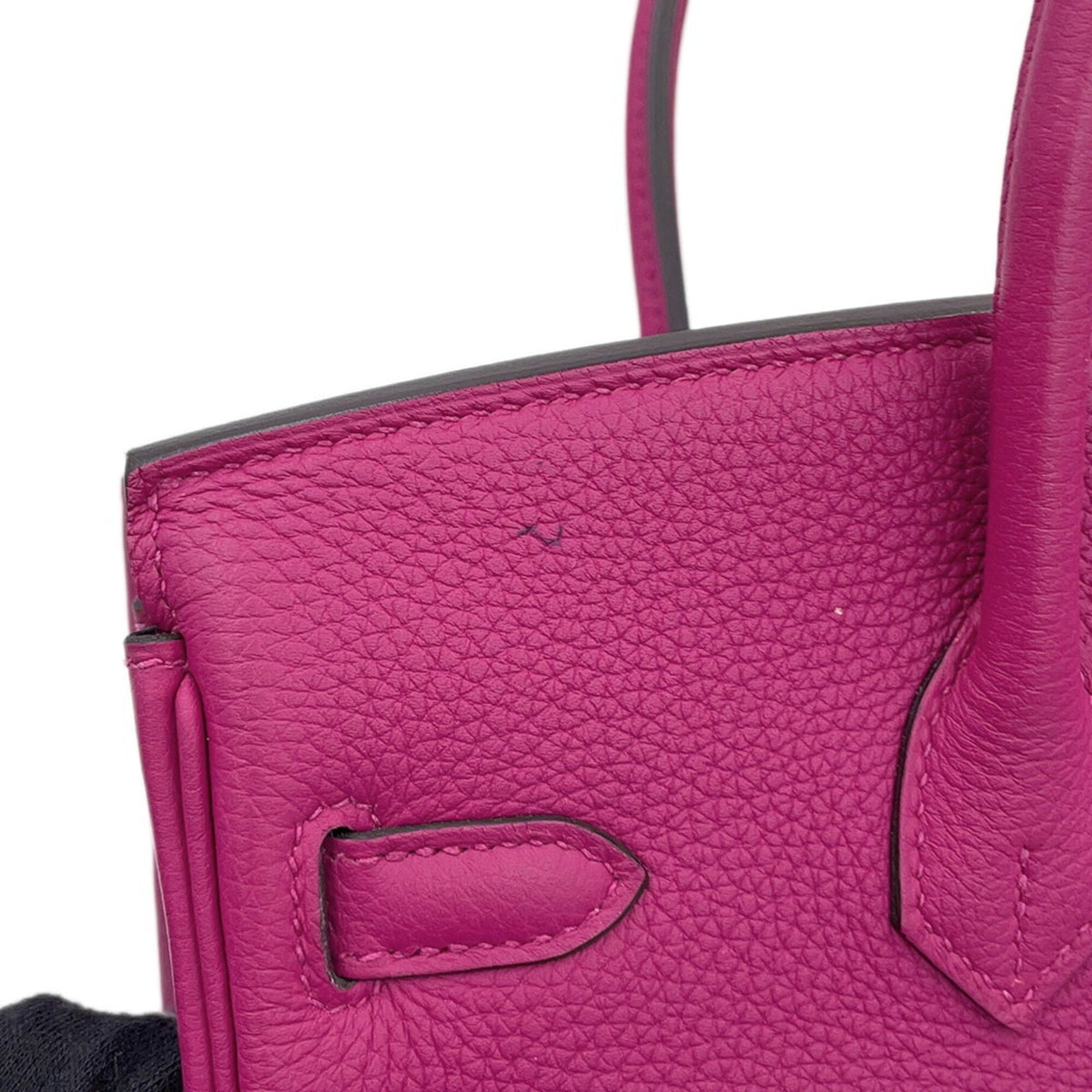 Hermes Rose Purple Togo Leather Handbag (Pre-Owned)