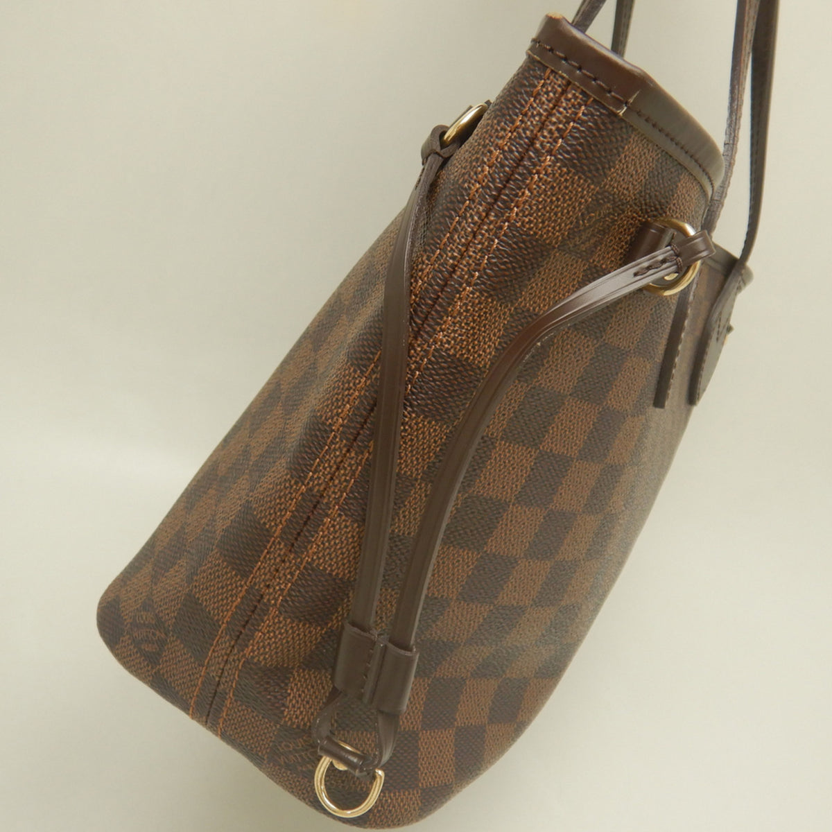 Louis Vuitton Damier Canvas Ebene Damier Canvas Tote Bag (Pre-Owned)