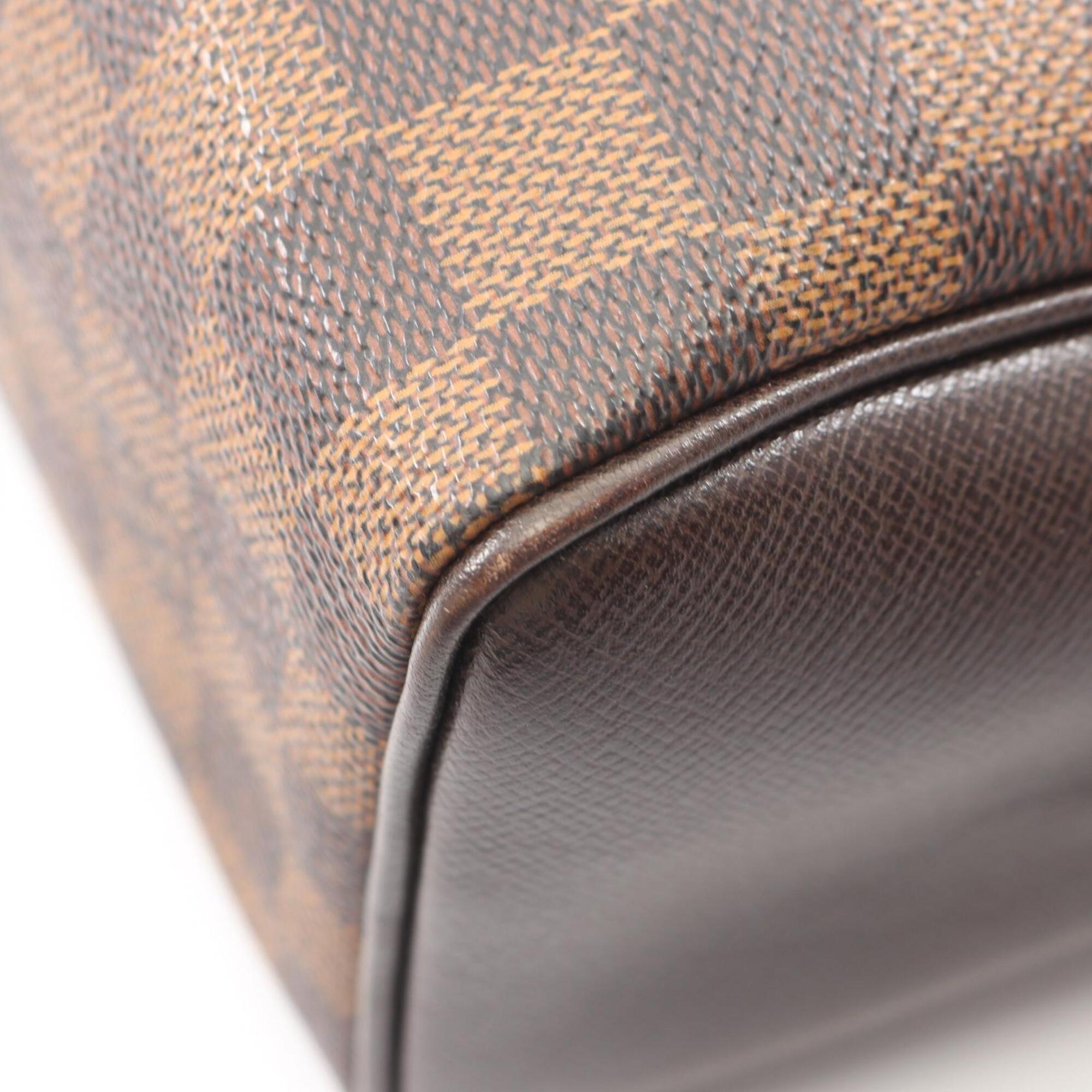 Louis Vuitton Brown Coated Canvas Leather Handbag (Pre-Owned)
