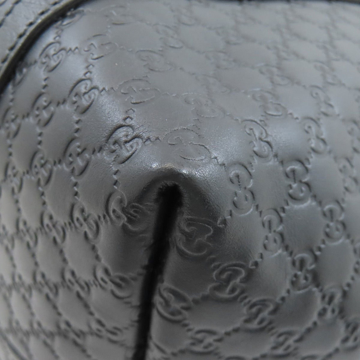 Gucci Black Leather Tote Bag (Pre-Owned)