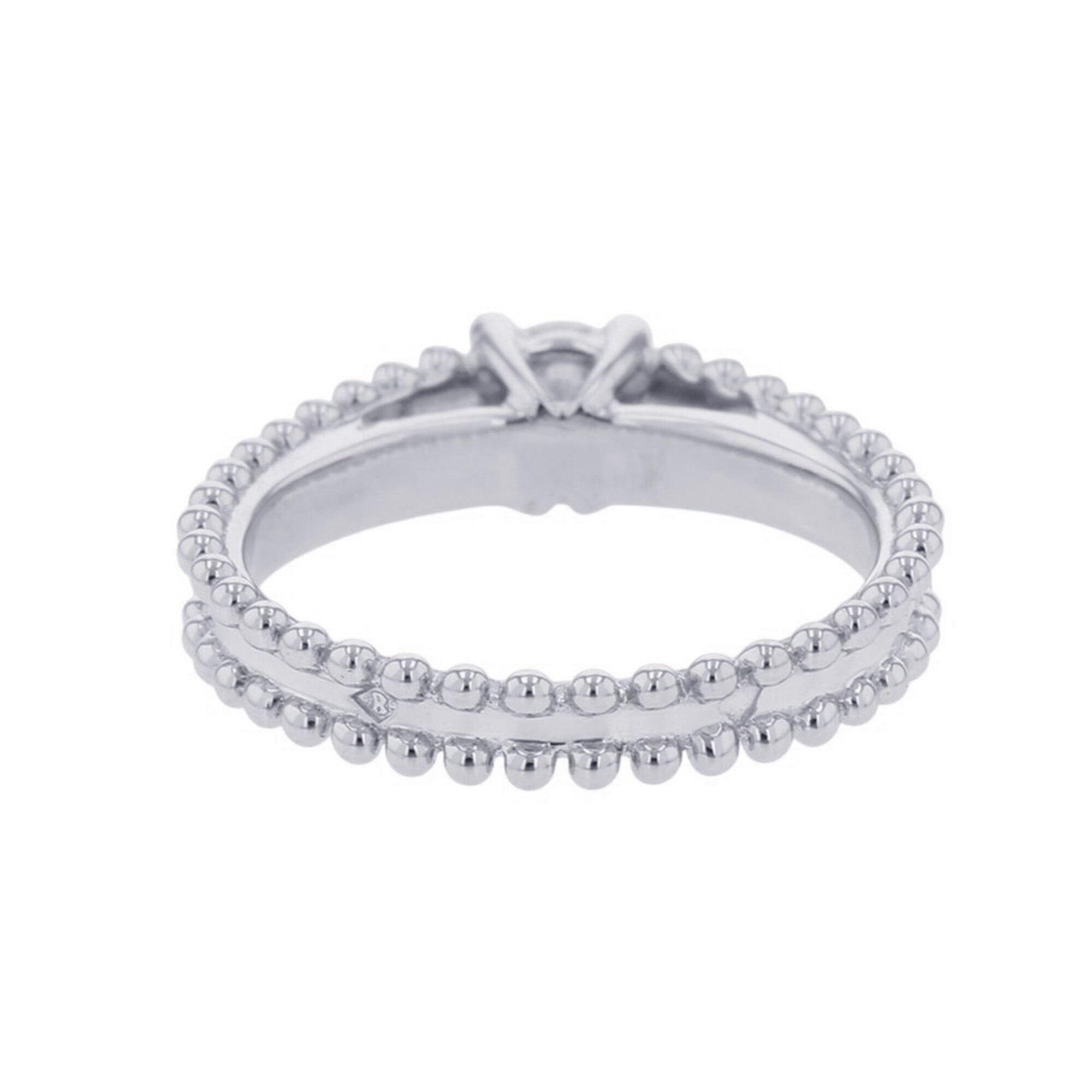Van Cleef & Arpels Platinum 950 Engagement Ring (Pre-Owned)