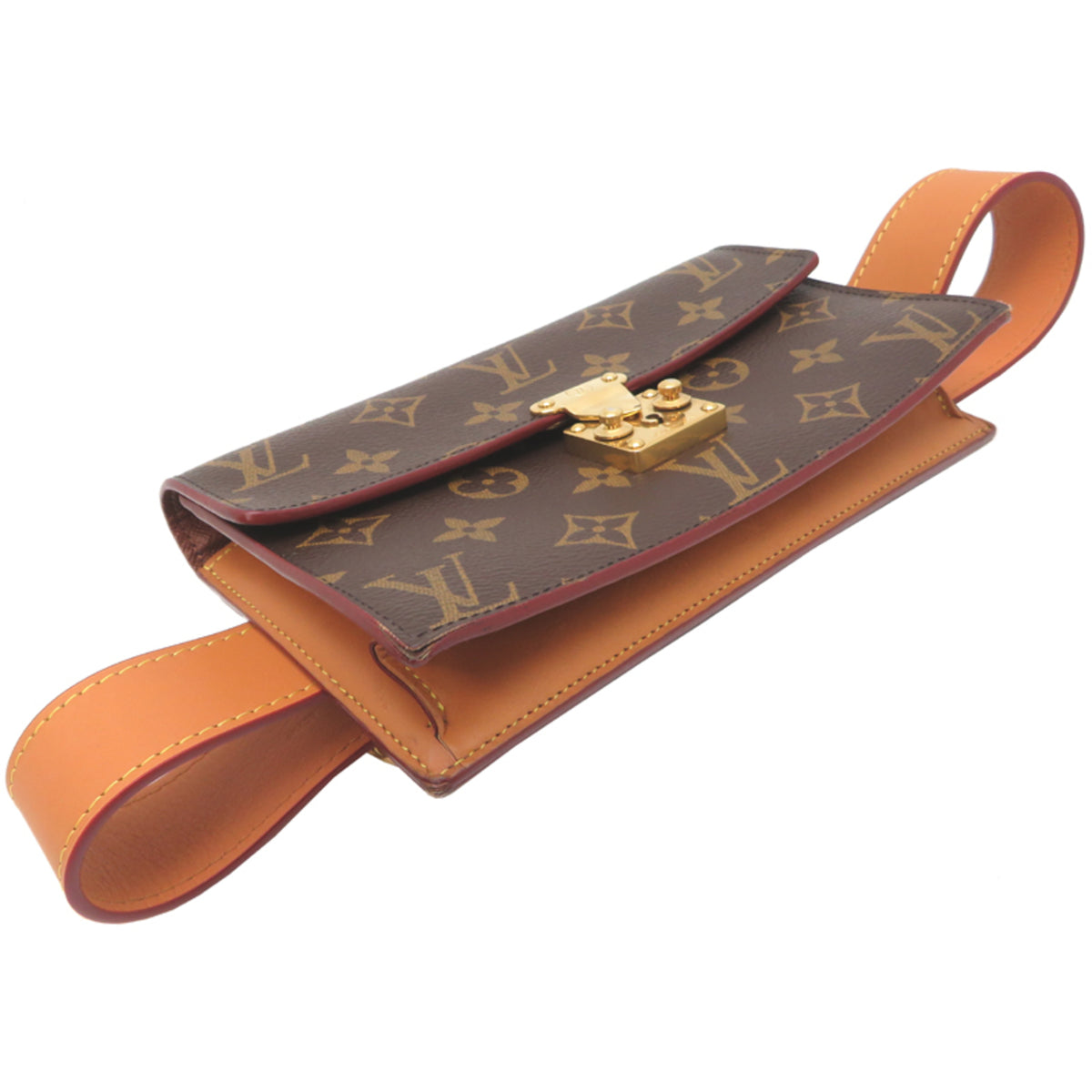 Louis Vuitton Brown Monogram Pouch (Pre-Owned)