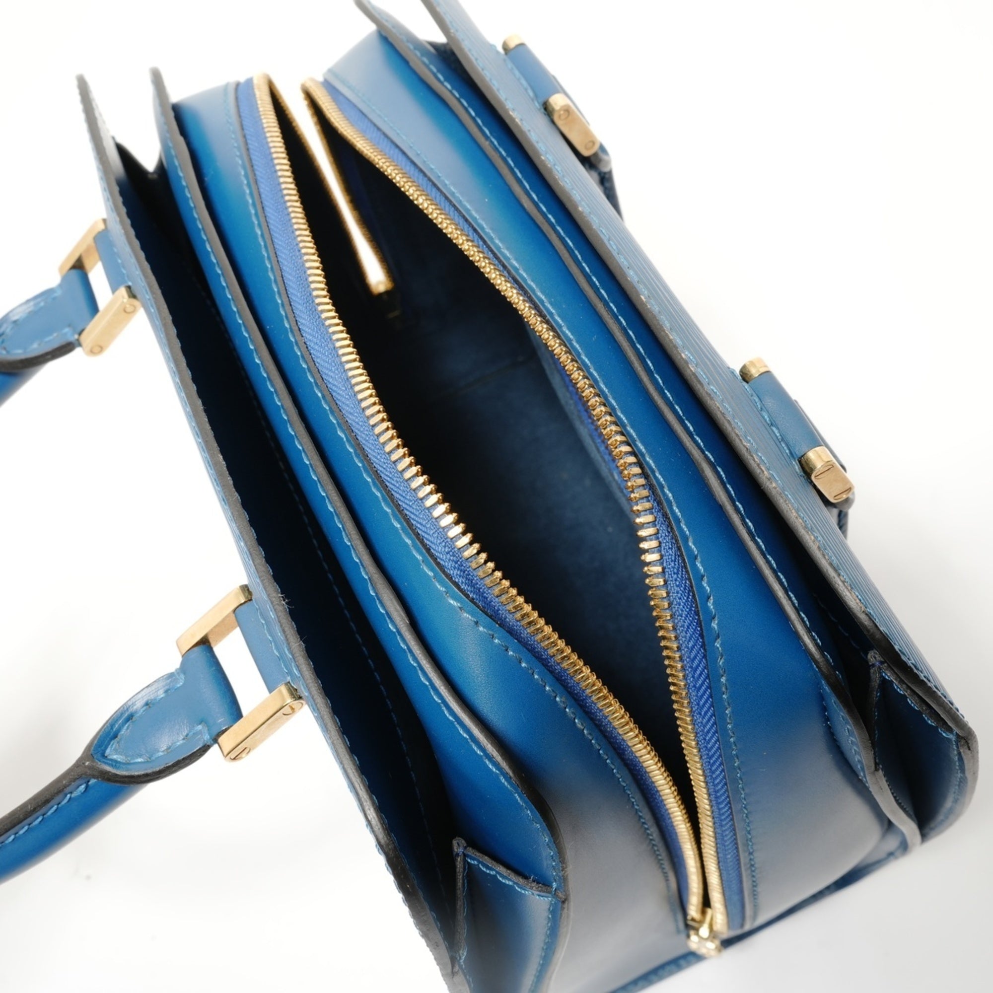 Louis Vuitton Blue Handbag (Pre-Owned)
