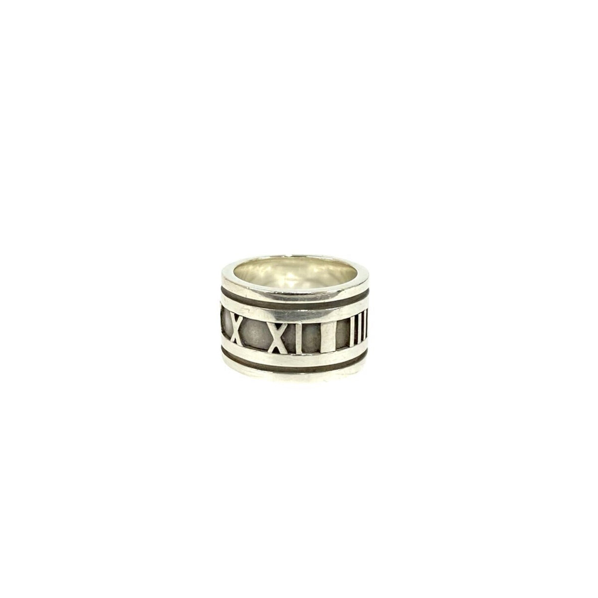 Tiffany Silver Silver 925 Band Ring (Pre-Owned)
