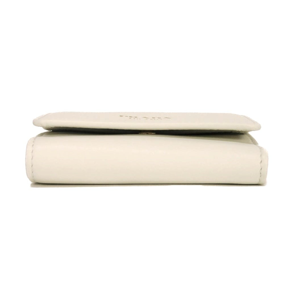 Prada White Wallet (Tri-Fold) (Pre-Owned)