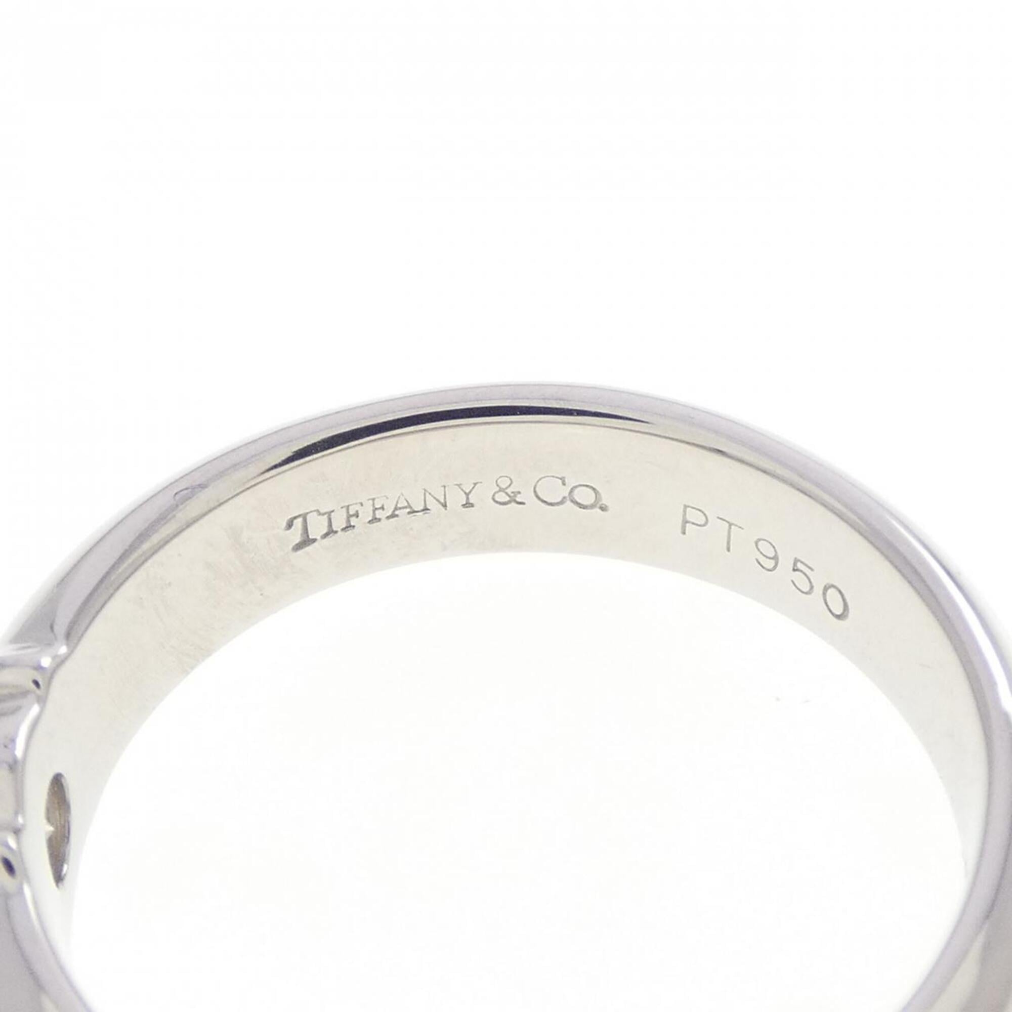 Tiffany Platinum 950 Band Ring (Pre-Owned)