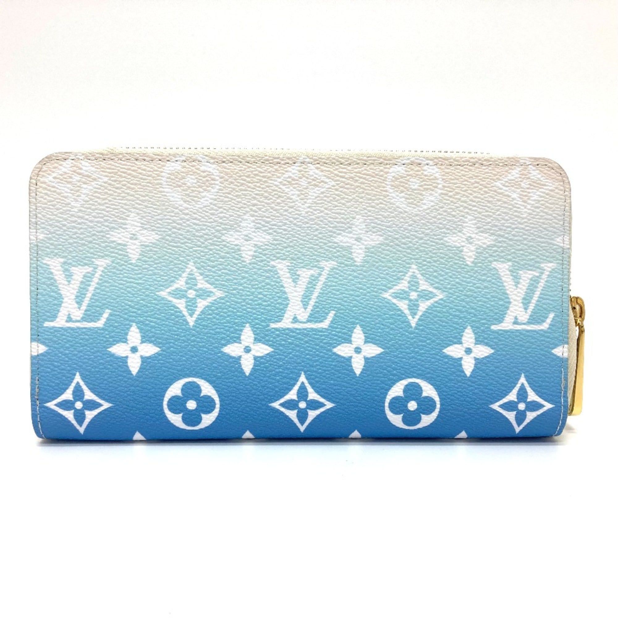 Louis Vuitton Blue Other Long Wallet (Bi-Fold) (Pre-Owned)