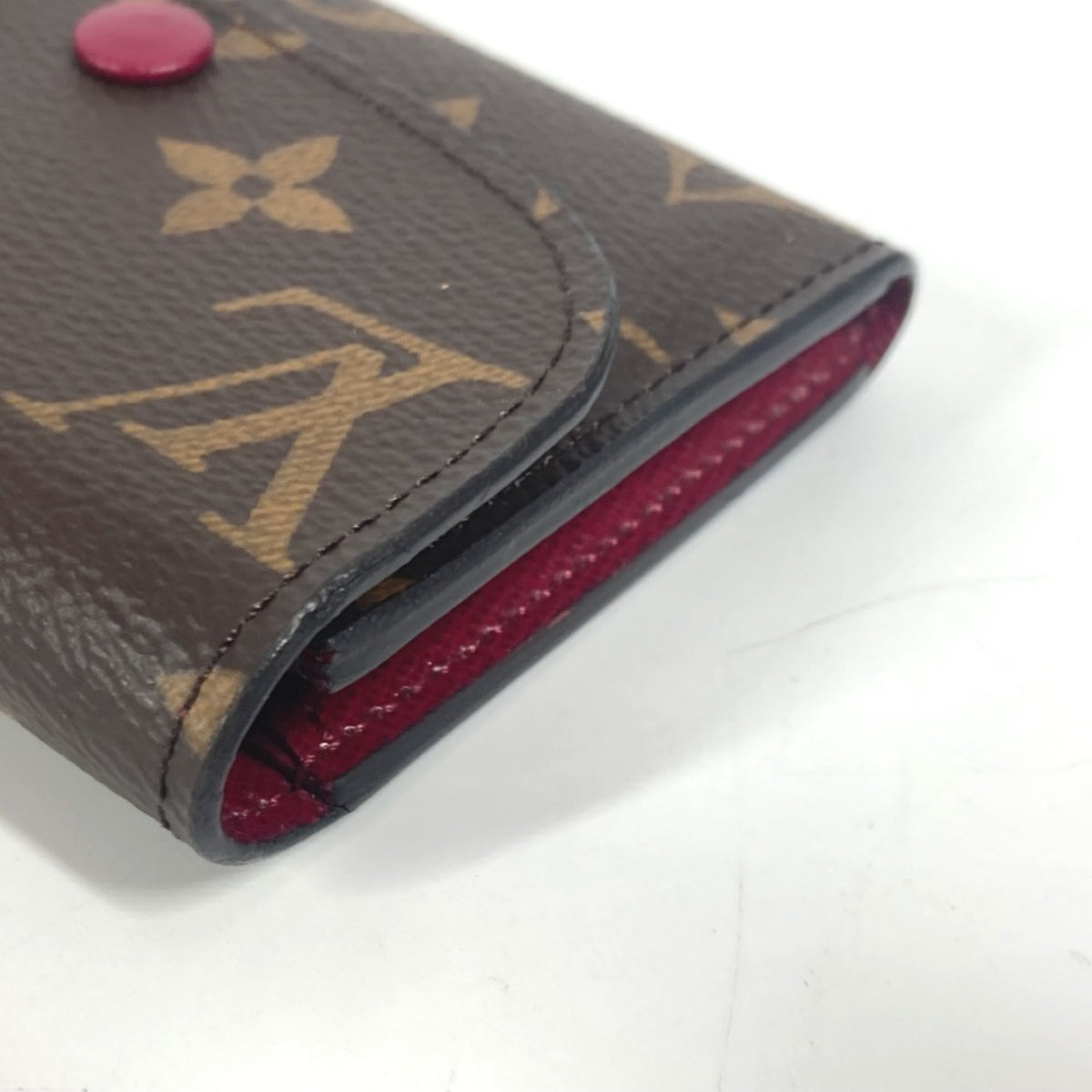 Louis Vuitton Brown Pink Metal Wallet (Bi-Fold) (Pre-Owned)