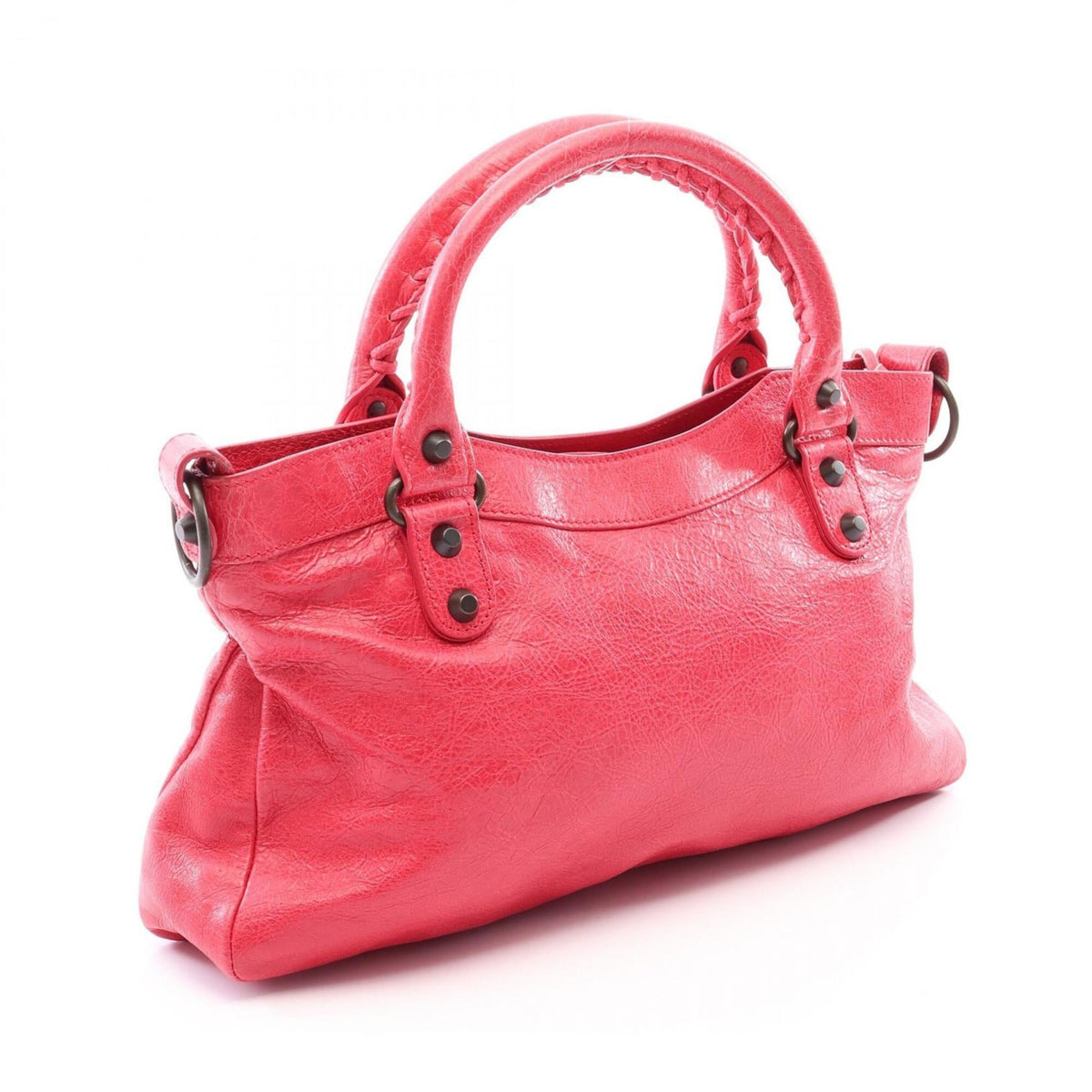 Balenciaga Pink Leather Handbag (Pre-Owned)