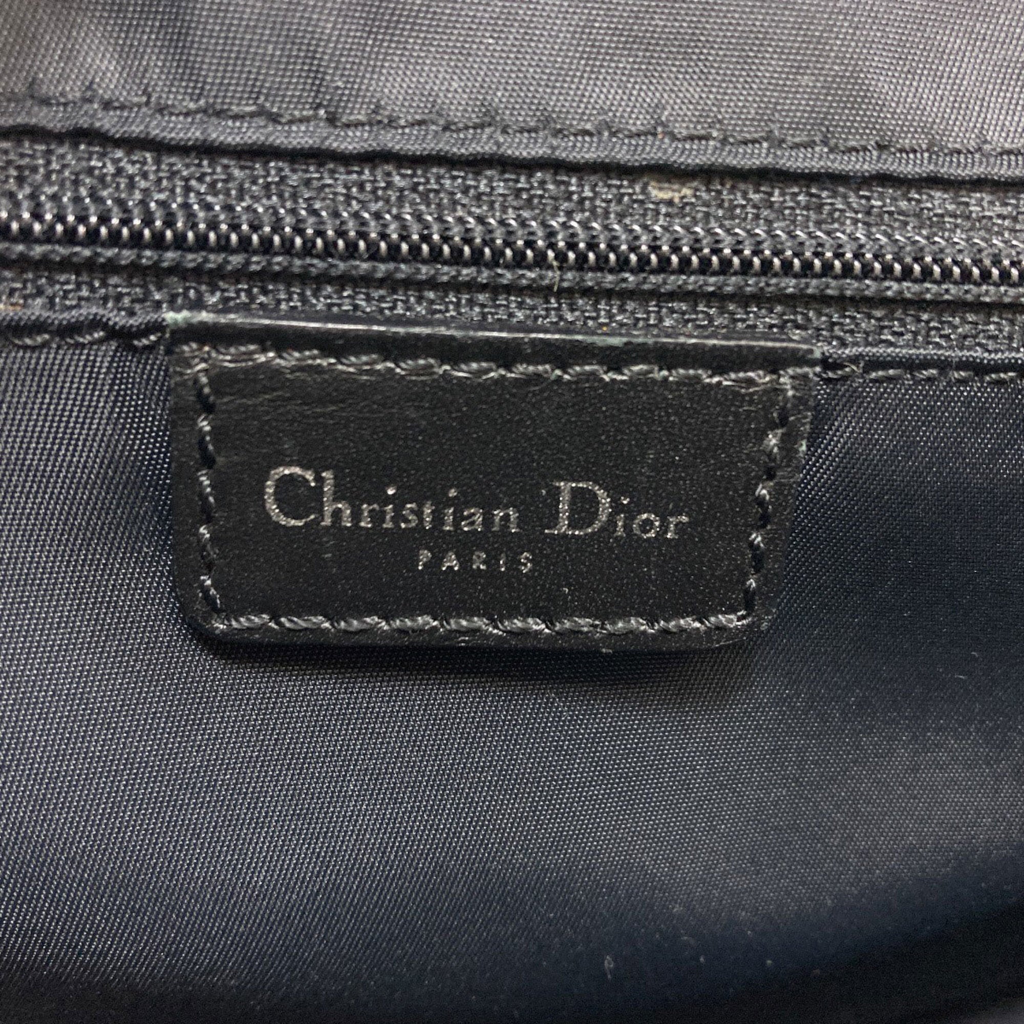 Christian Dior Black Canvas Handbag (Pre-Owned)