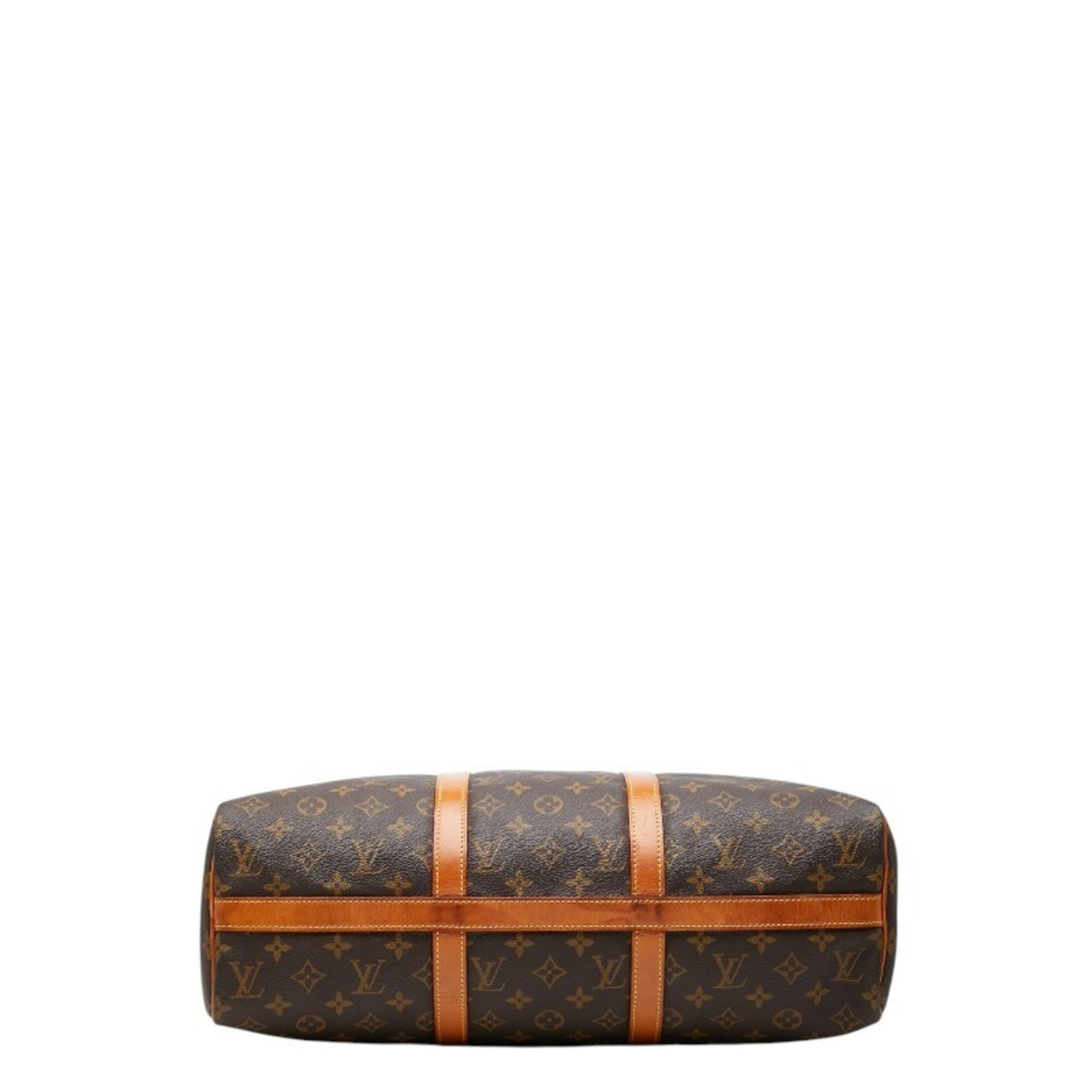 Louis Vuitton Brown Pvc Leather Boston Bag Shoulder Bag (Pre-Owned)